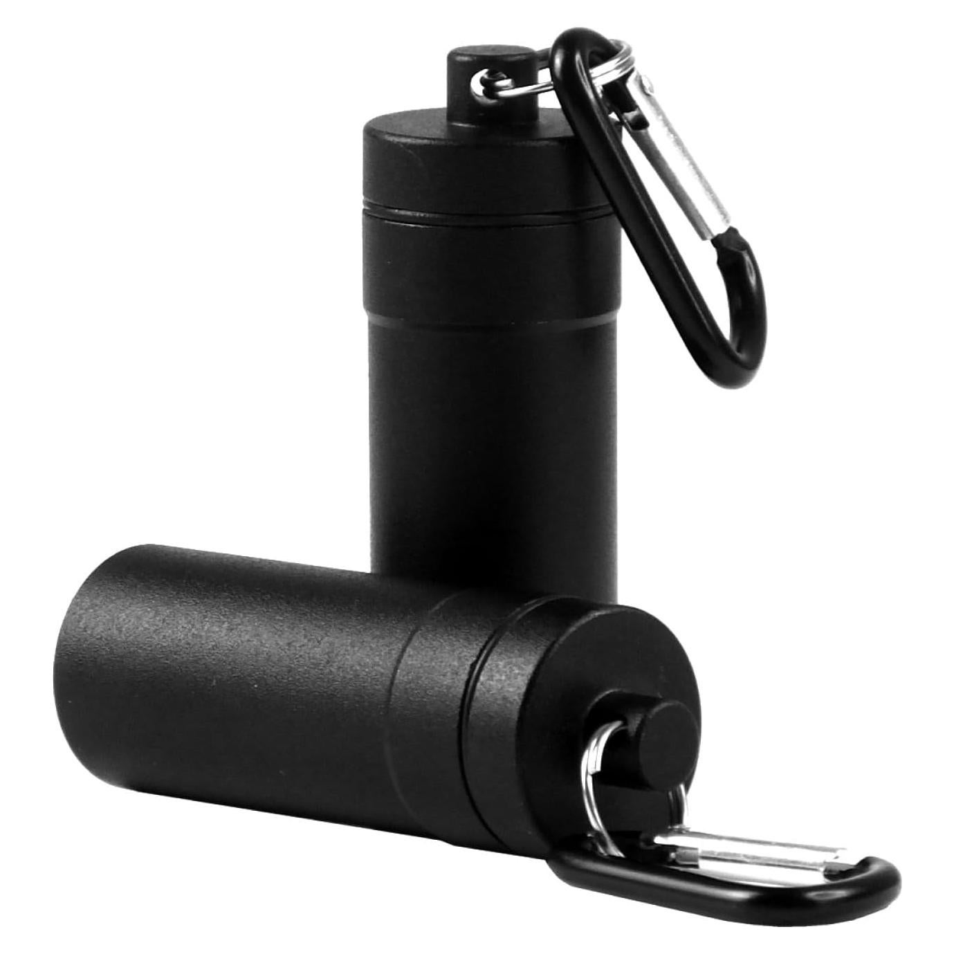 Portapíldoras Impermeable Deke Home - Estuche Aluminio 2 Unidades