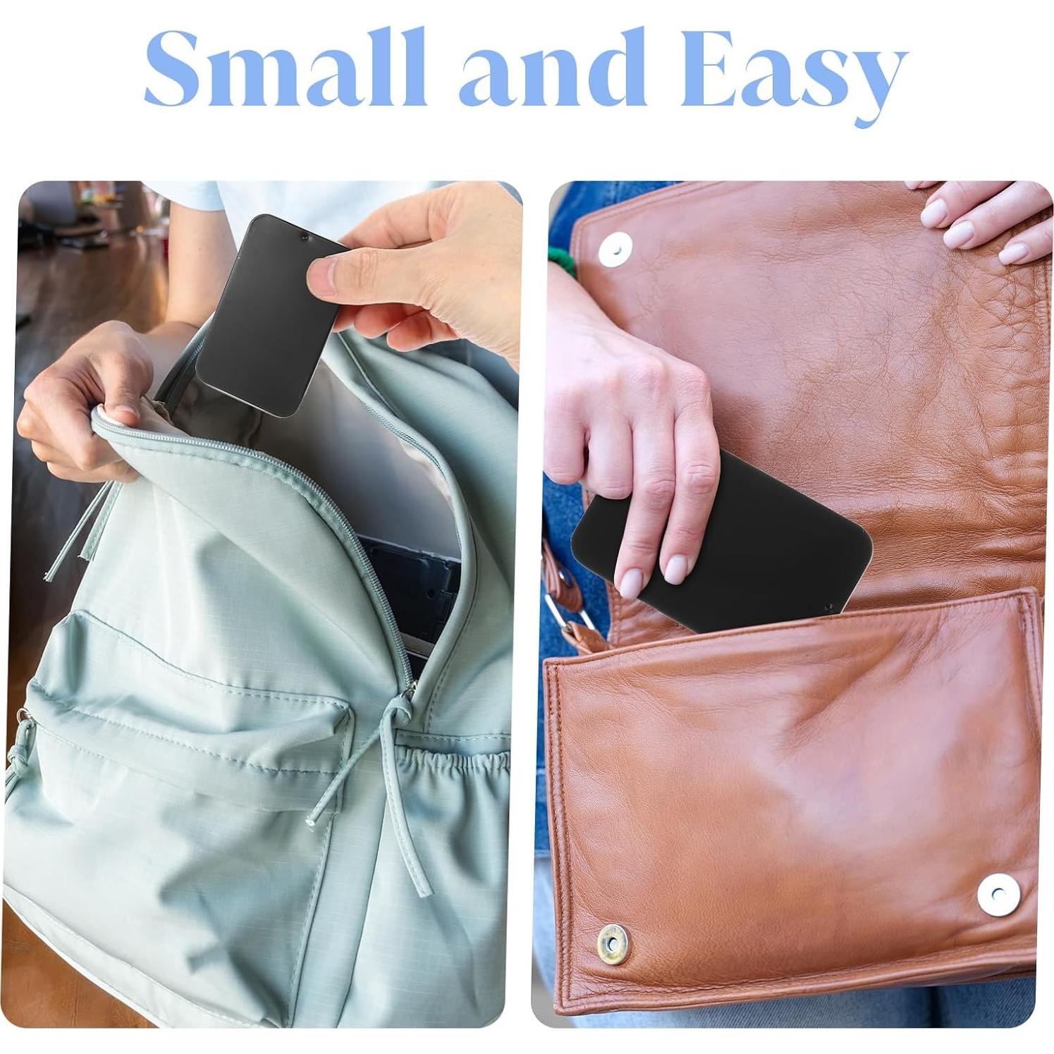 Estuche Portátil Hilo Dental Hpmjz 4 Piezas Negro 8x5x1.6cm