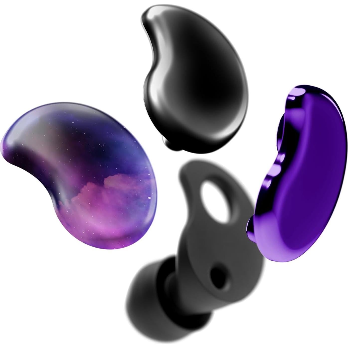 Tapones para Oídos CURVD Cliq Reutilizables con Estuche - 5 Tamaños