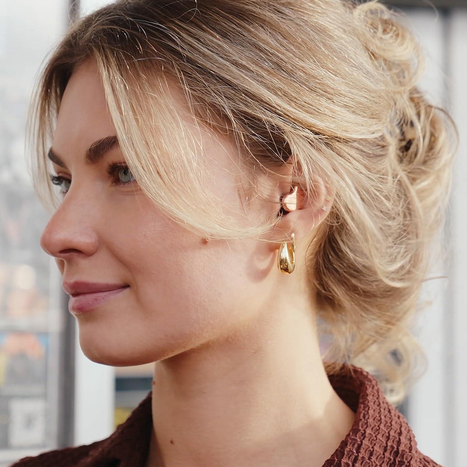 Tapones para Oídos CURVD Cliq Reutilizables con Estuche - 5 Tamaños