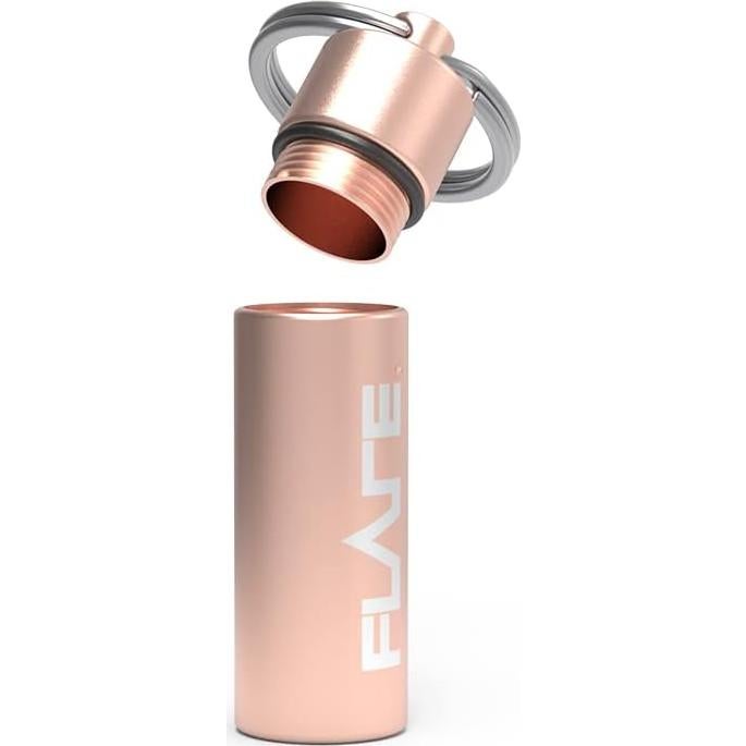 Cápsula Flare Audio Oro Rosa - Aluminio Impermeable 5.79cm