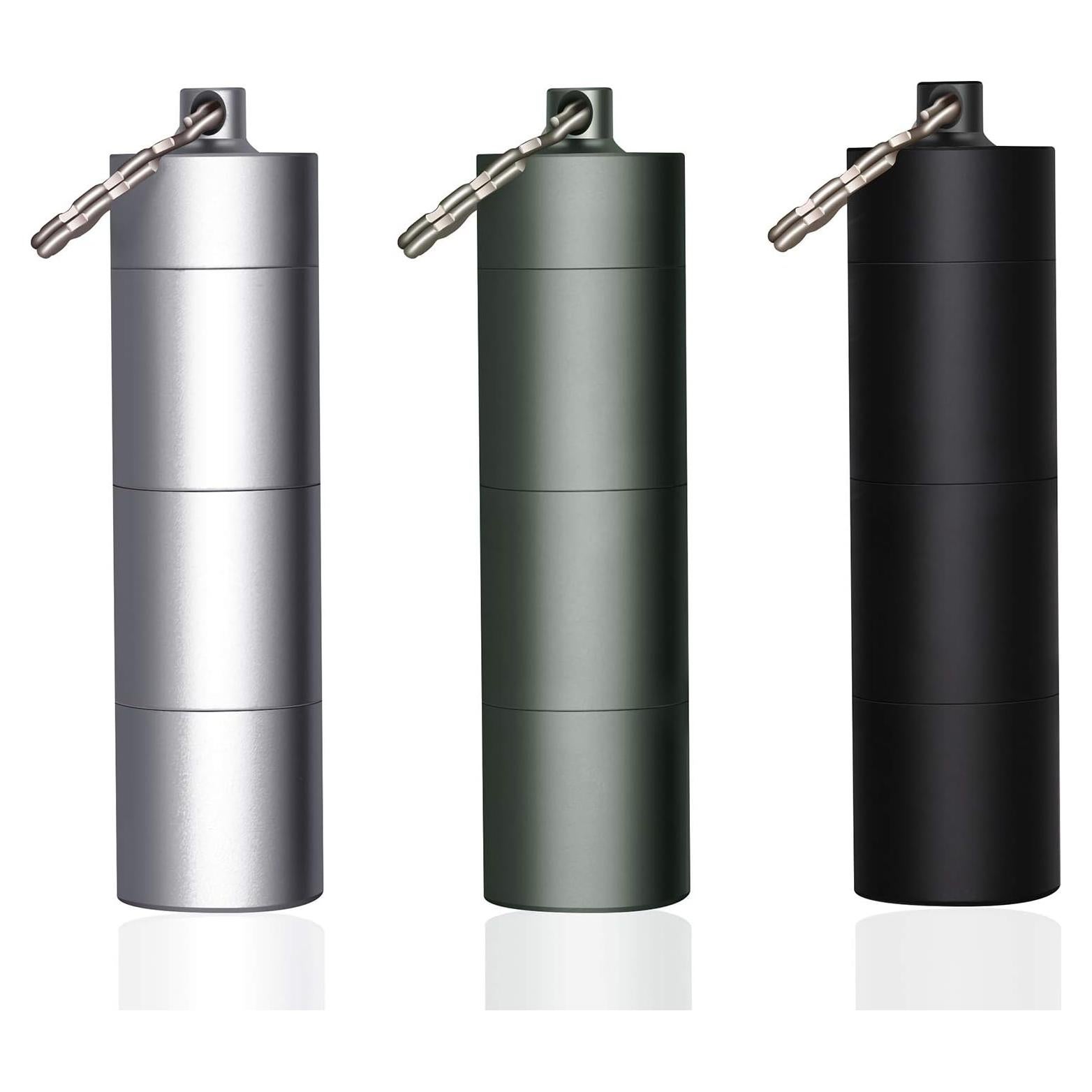 Estuche Portátil para Pastillas EFFIET 3 Compartimentos