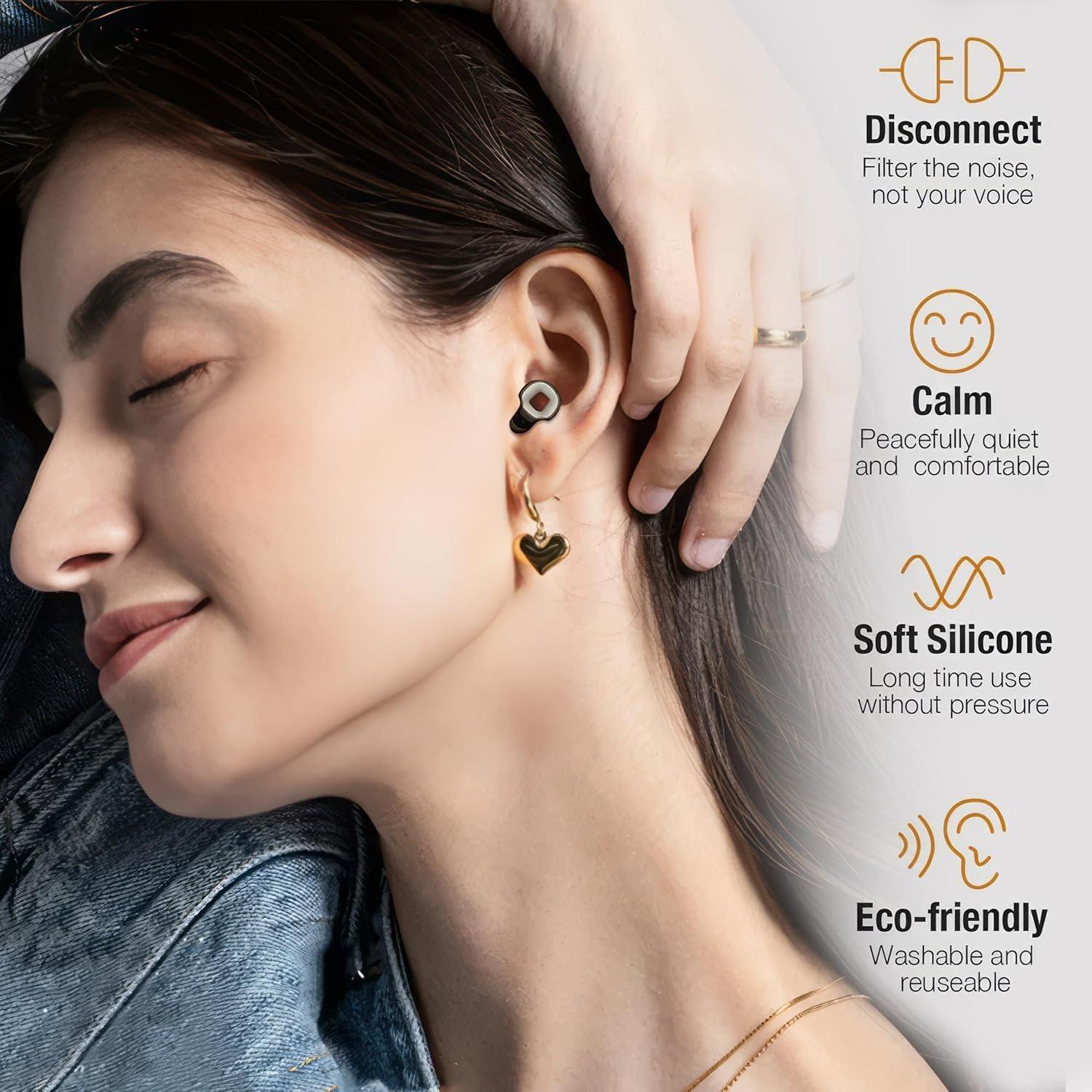 Tapones para oídos Bay State Importers NRR 28dB Silicona 4T