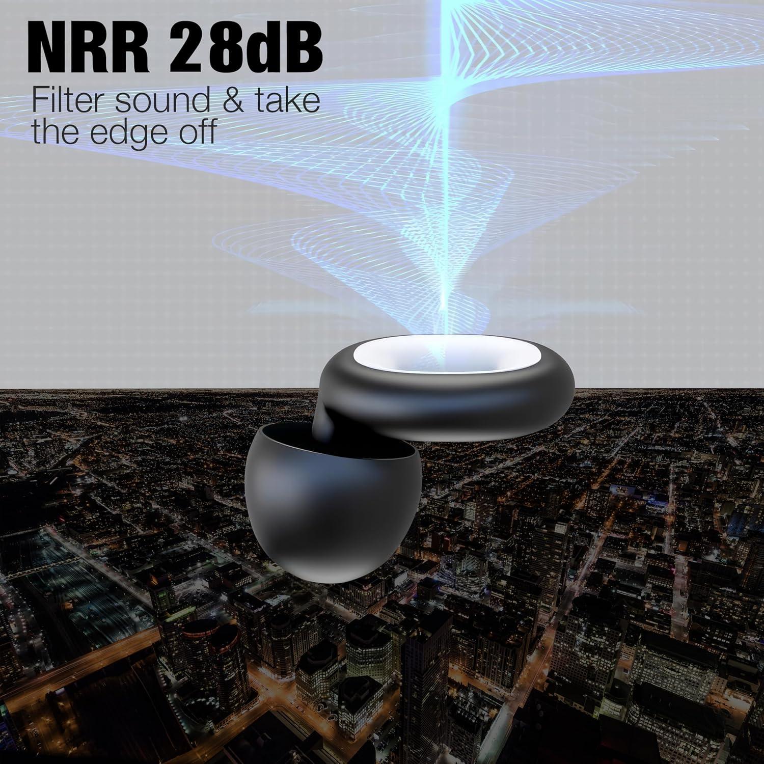 Tapones para oídos Bay State Importers NRR 28dB Silicona 4T