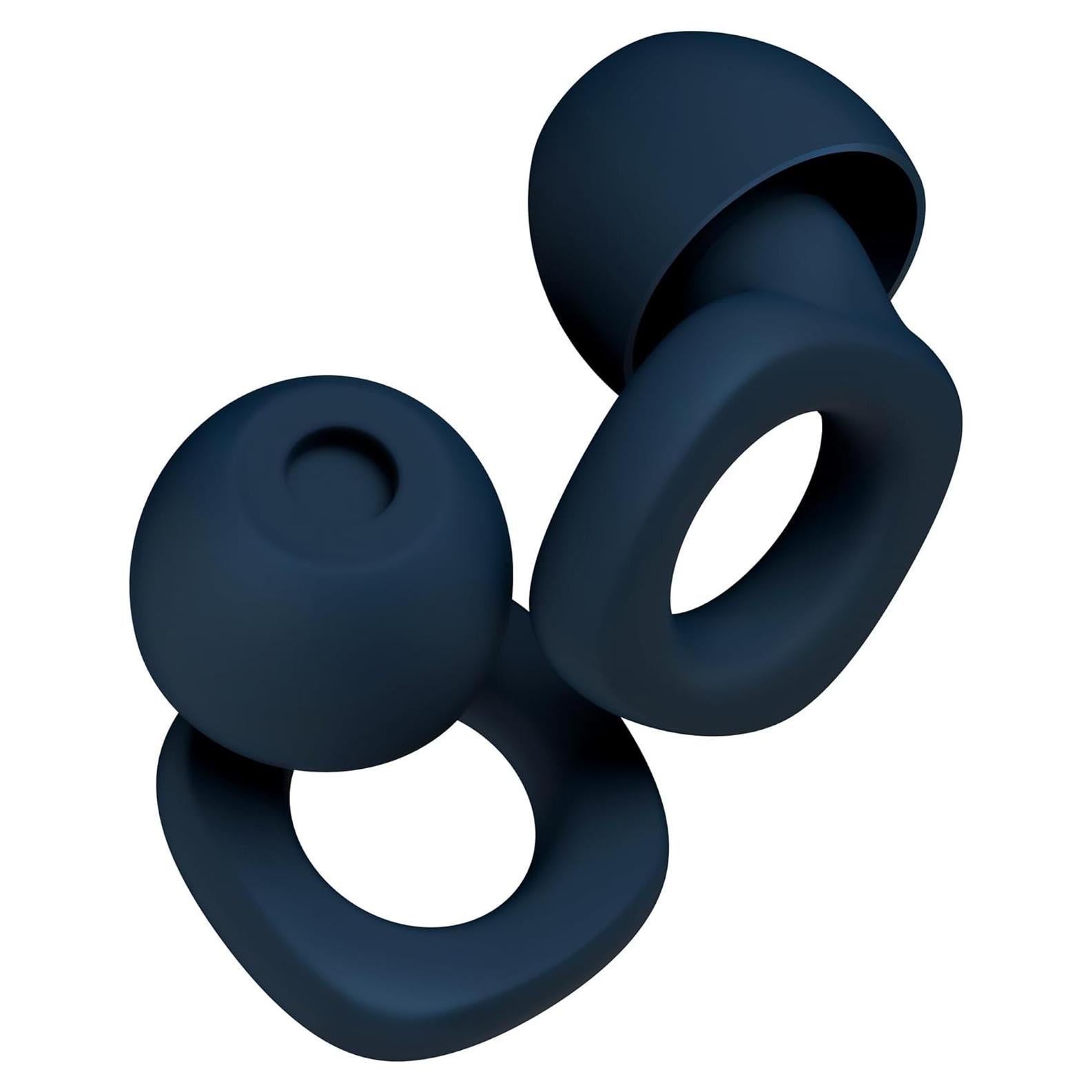 Tapones de Oído Audree Soft Azul, Reutilizables, 28dB Reducción