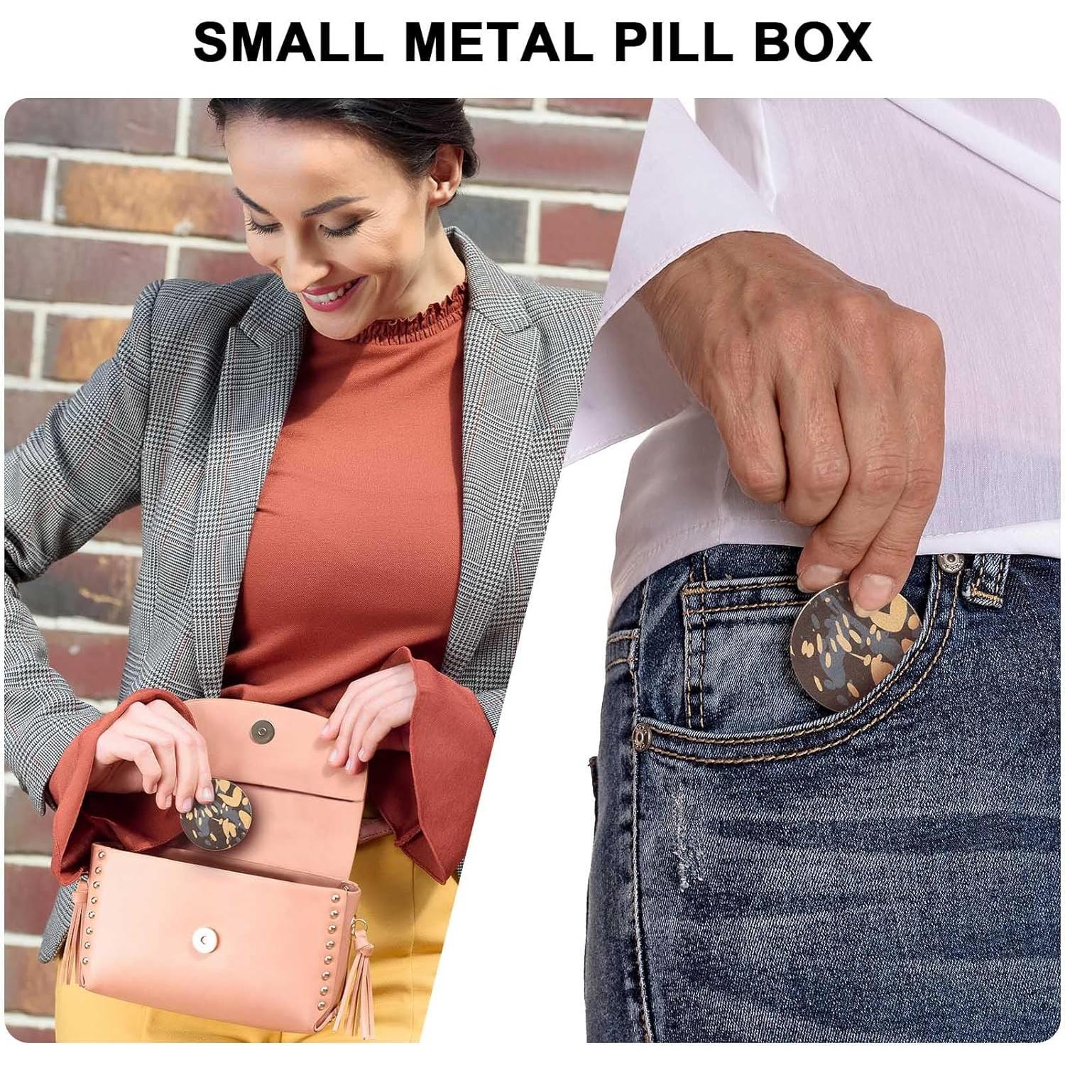 Caja de Pastillas Metálica SOBAHIDO Camo Impermeable 10ml