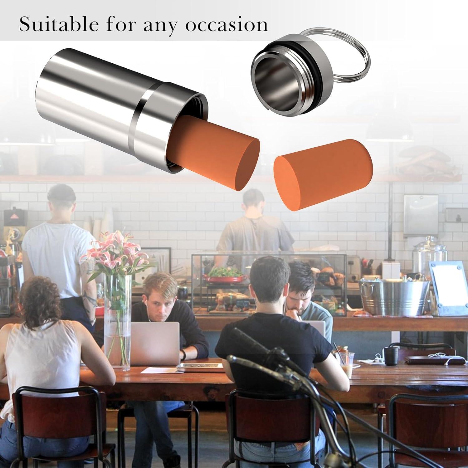 Estuche de Transporte para Tapones de Oídos Adorila 4 Unidades