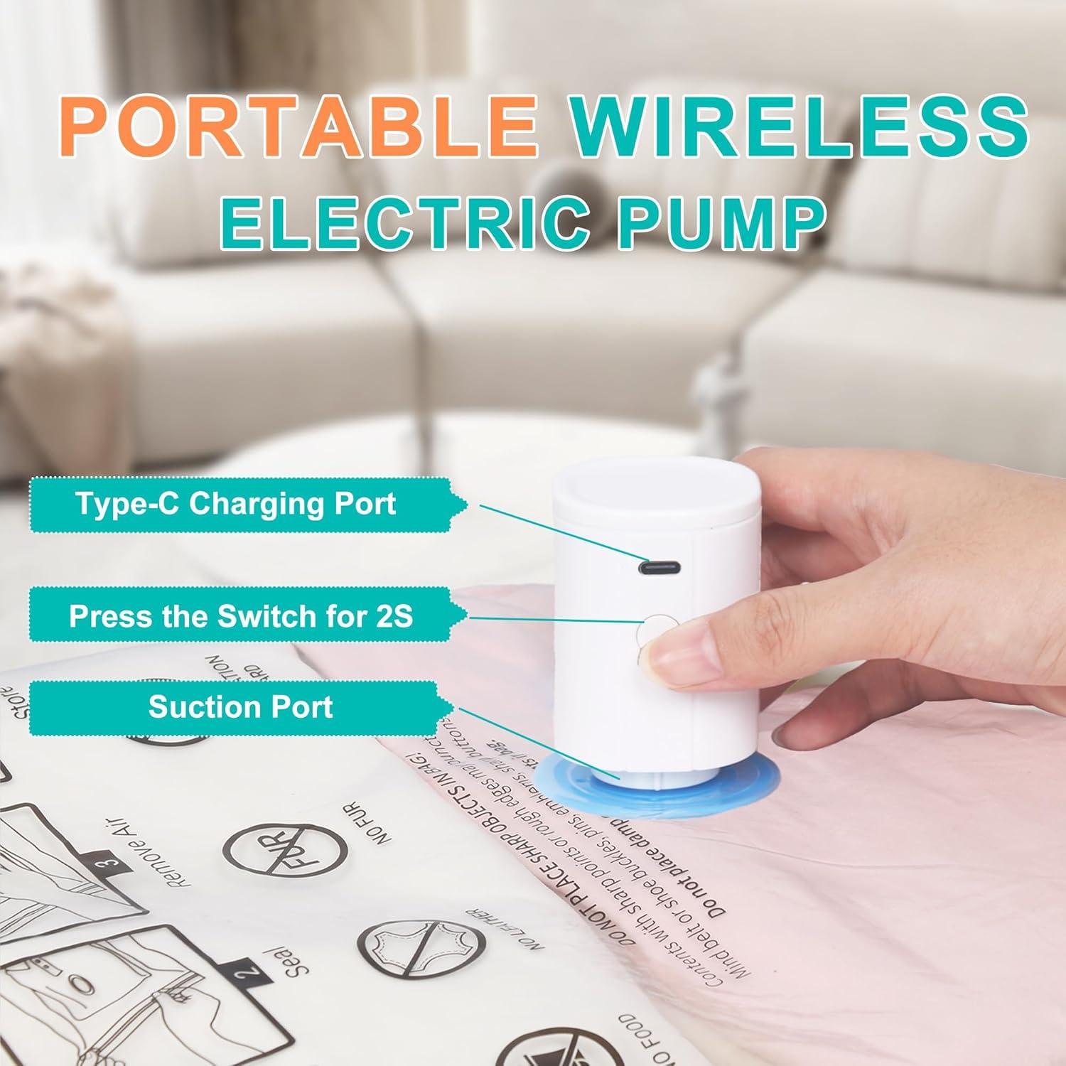 Paquete de 12 Bolsas de Almacenamiento al Vacío ZOESTORAGE