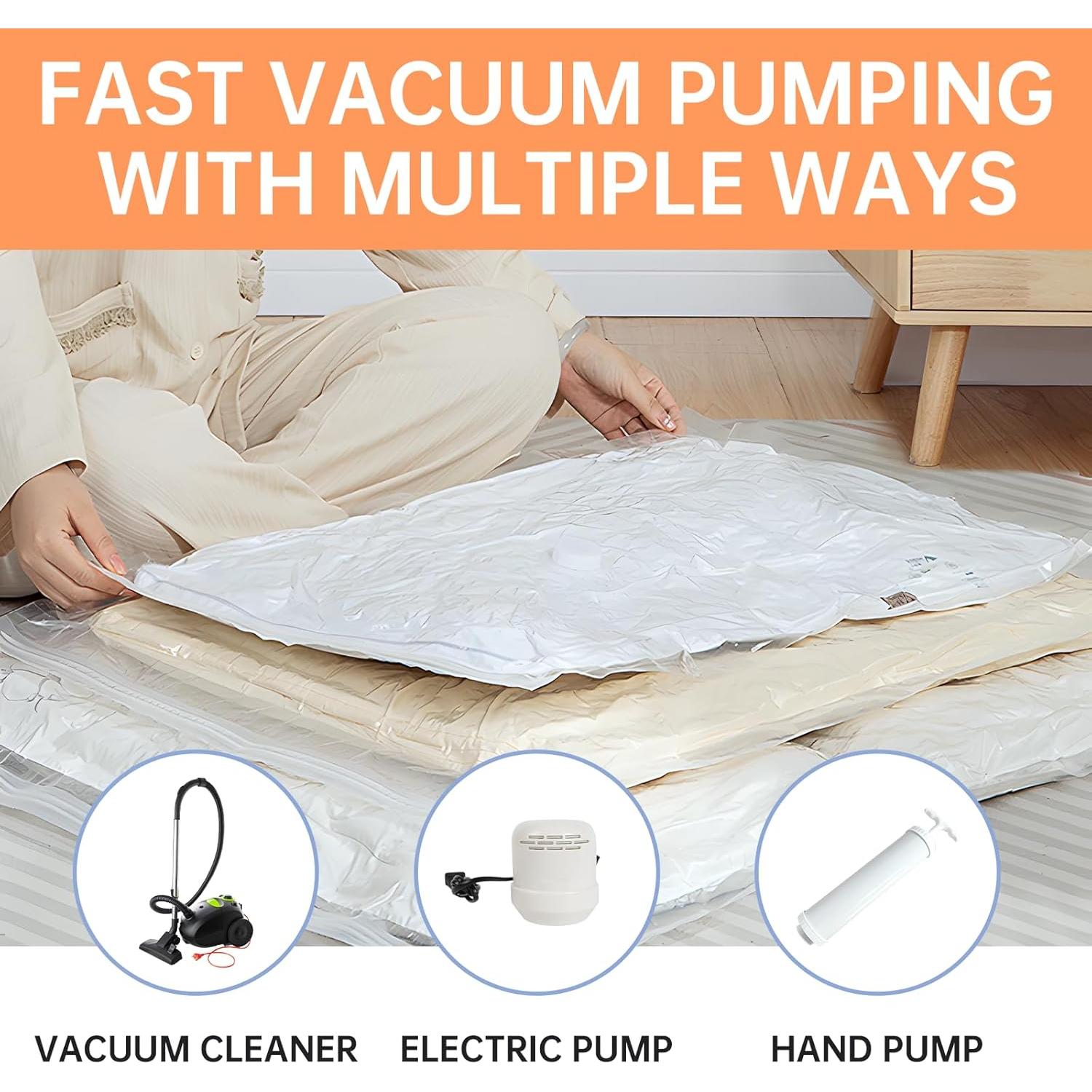 Paquete de 12 Bolsas de Almacenamiento al Vacío WESOCFIT