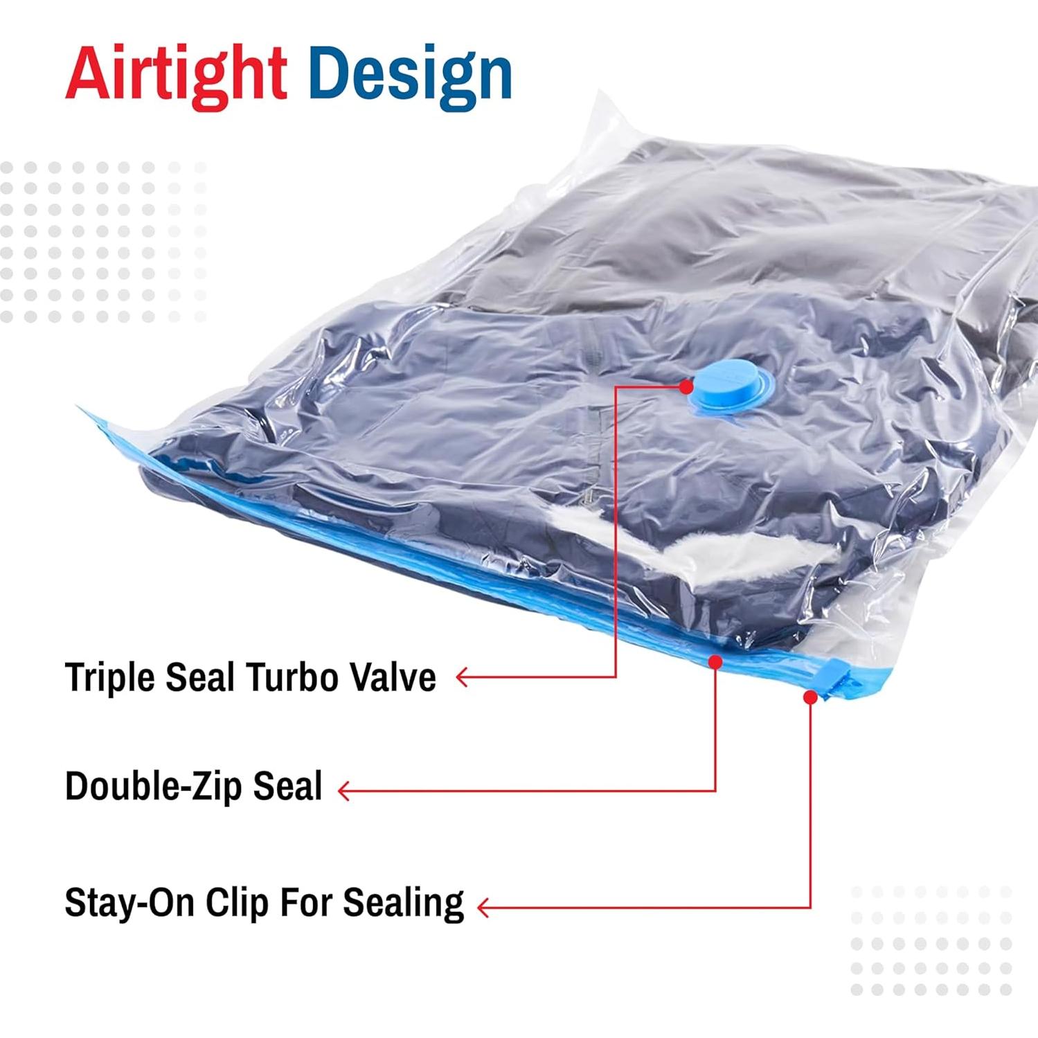 Bolsas de Almacenamiento al Vacío Colgantes Spacesaver - 8 Pzas