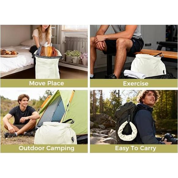 Bolsa de Lavandería al Vacío Scandihome Mediana Blanca