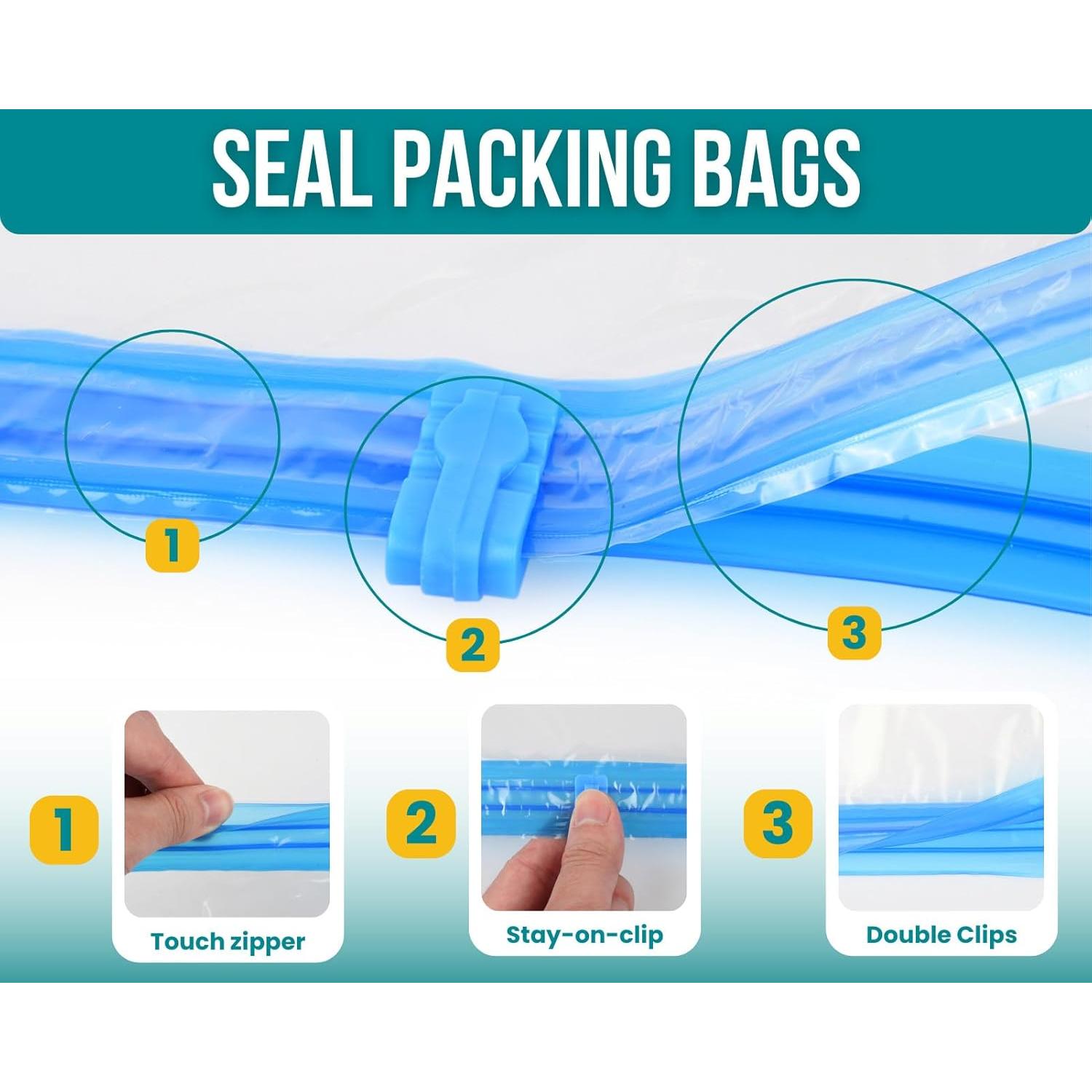 Paquete de 6 Bolsas de Almacenamiento al Vacío YCConcept