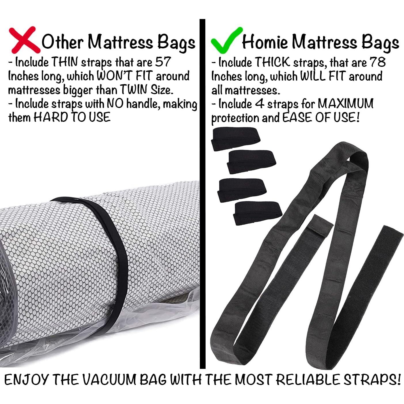 Bolsa de Vacío para Colchón Reina Homie - 125 Micrones