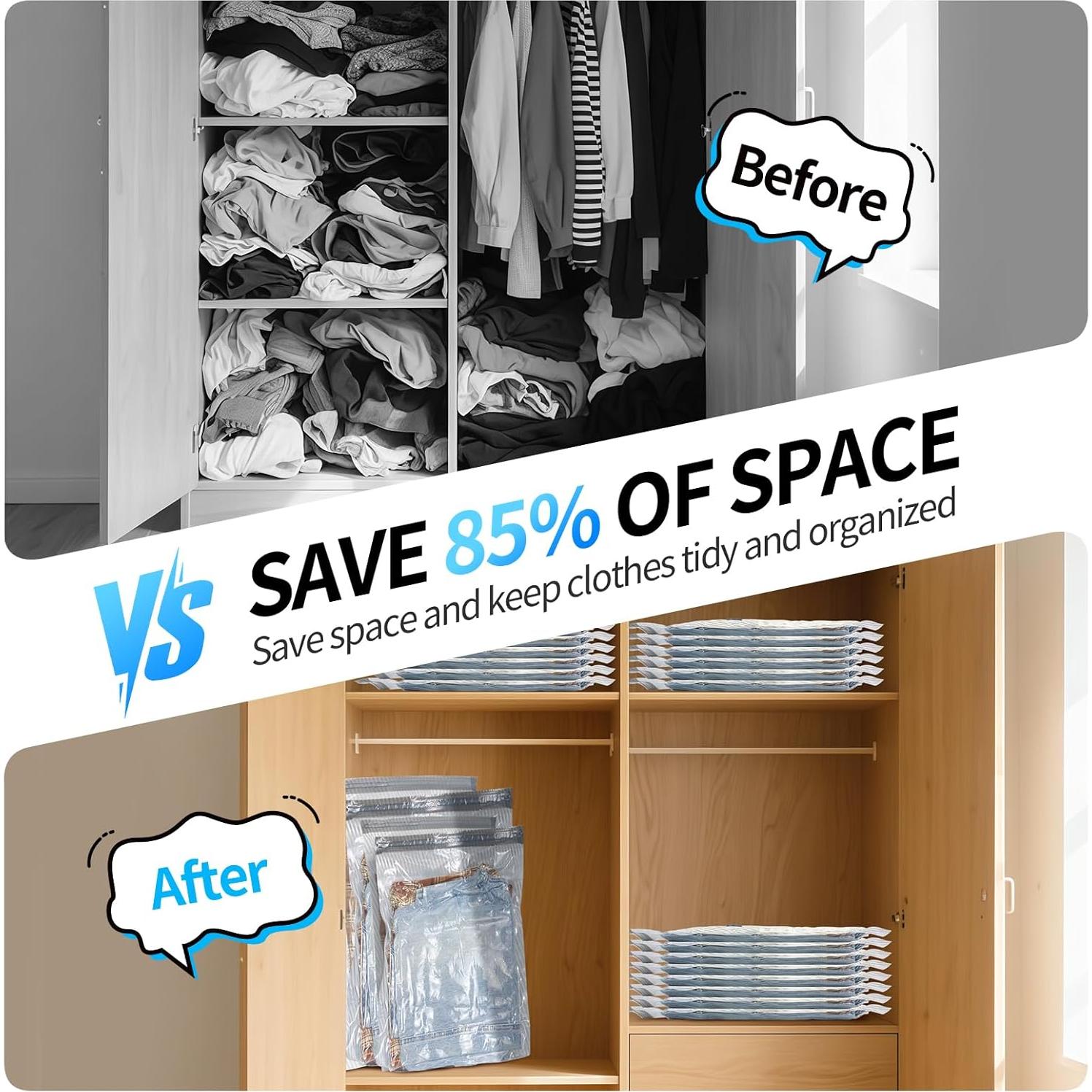 16 Bolsas de Sellado al Vacío FIDAPEKE con Bomba Eléctrica