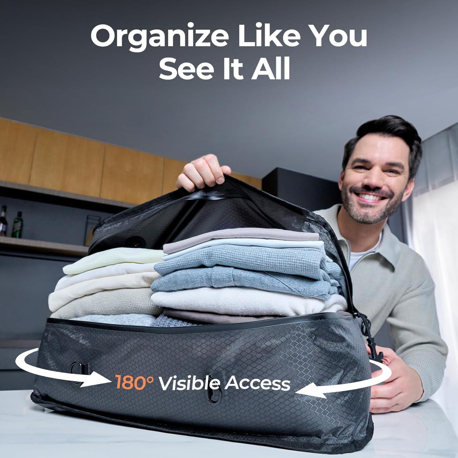 Bolsas de Vacío Relime Medianas para Equipaje con Bomba