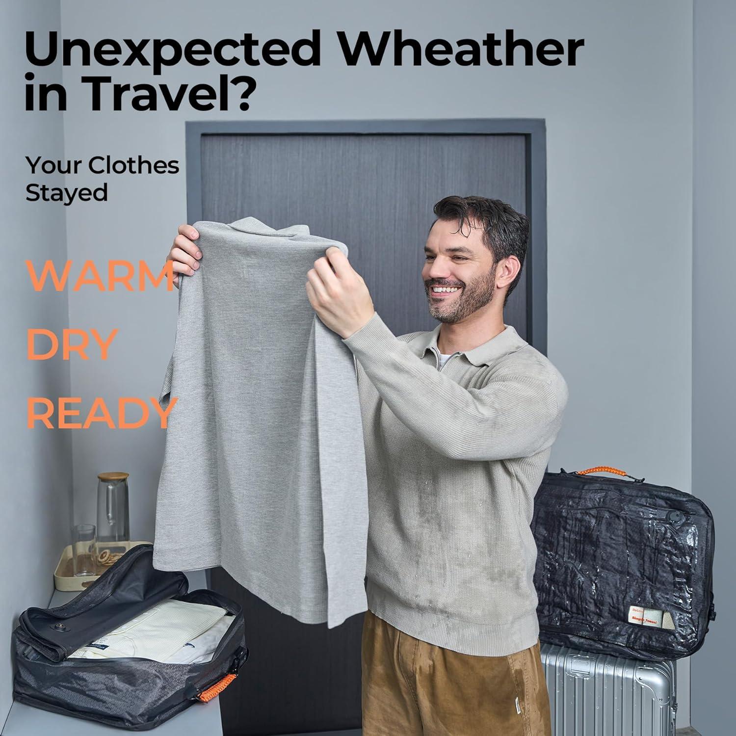 Bolsas de Vacío Relime Medianas para Equipaje con Bomba