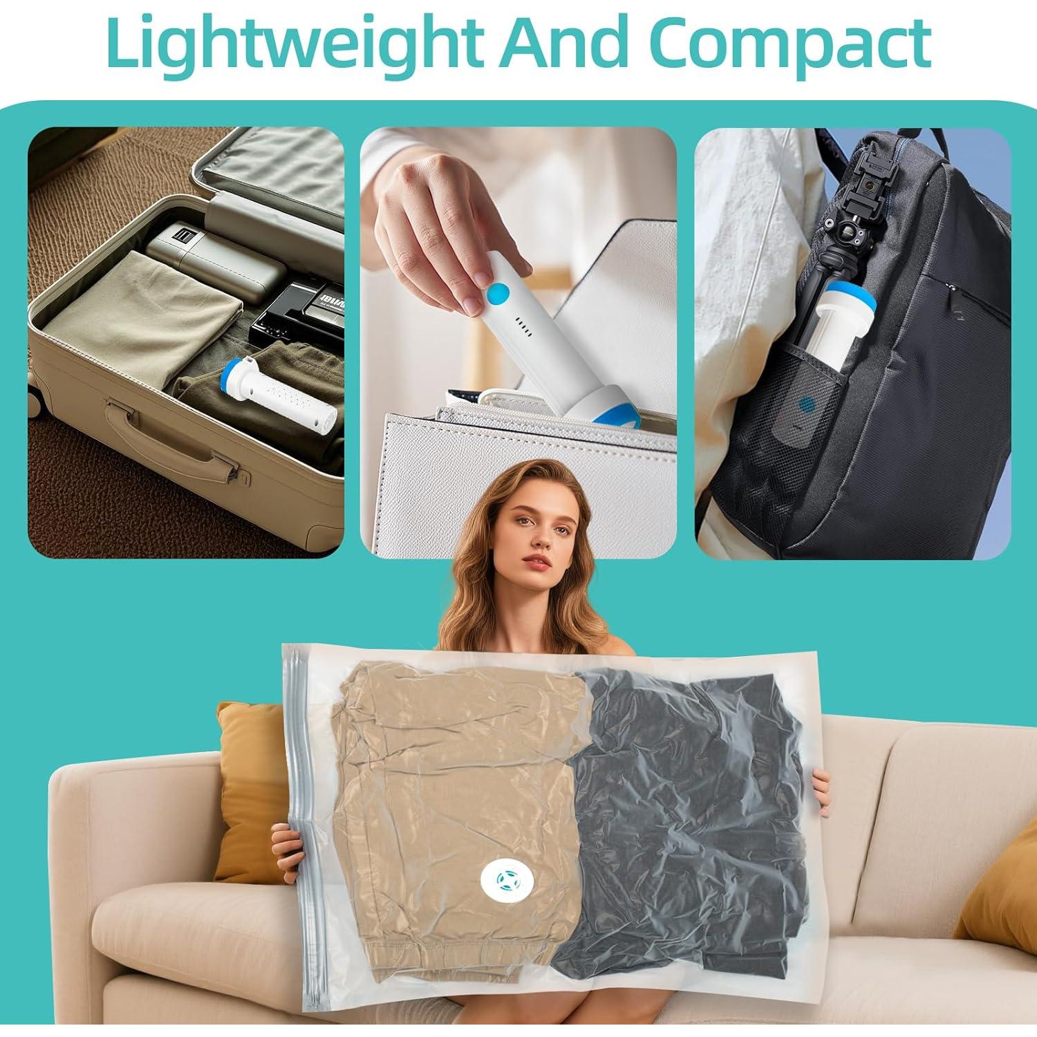 Bolsas de Almacenamiento al Vacío DUORAN - 4 Piezas Colgantes