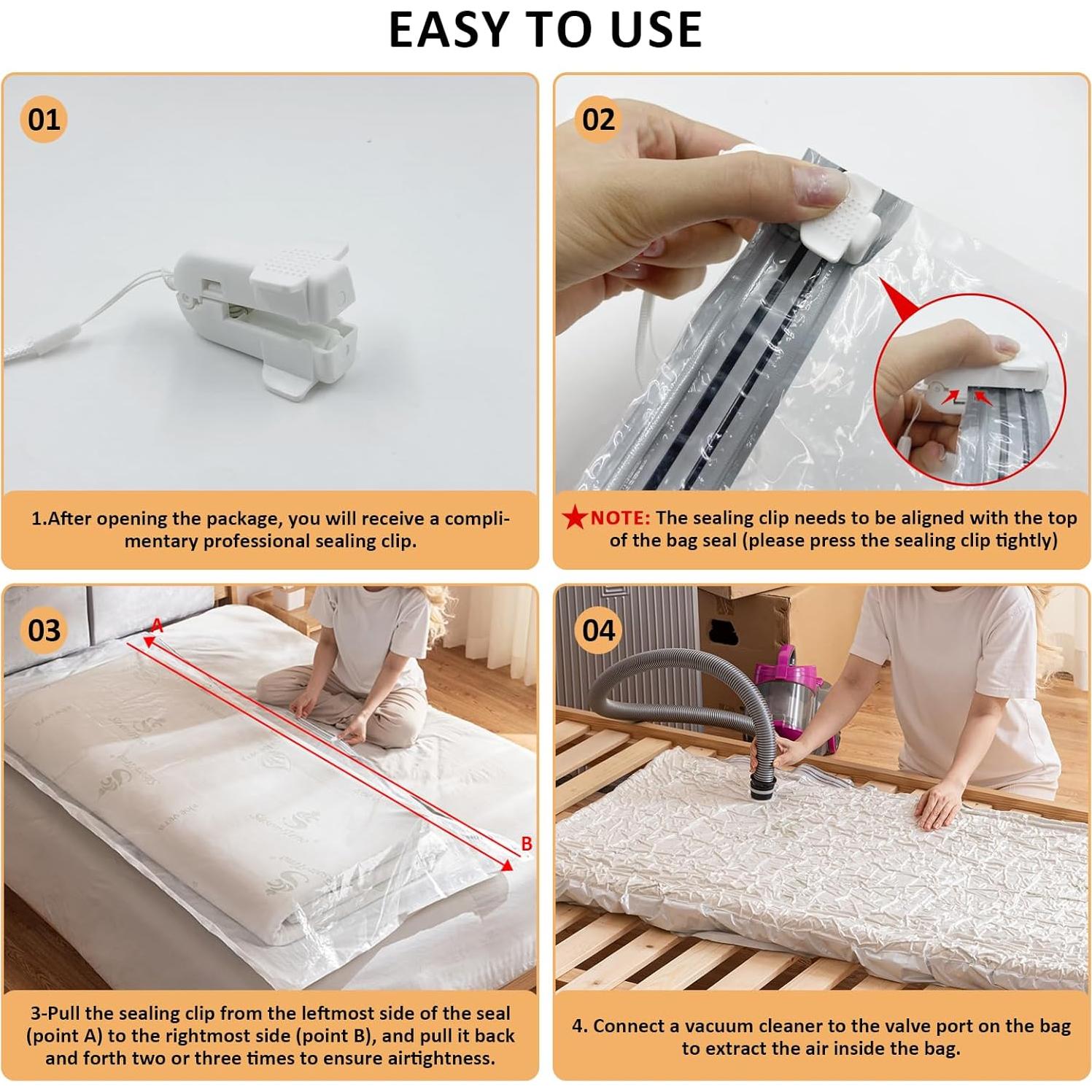 Bolsa de Vacío para Colchón Sobotoo 220x100cm Impermeable