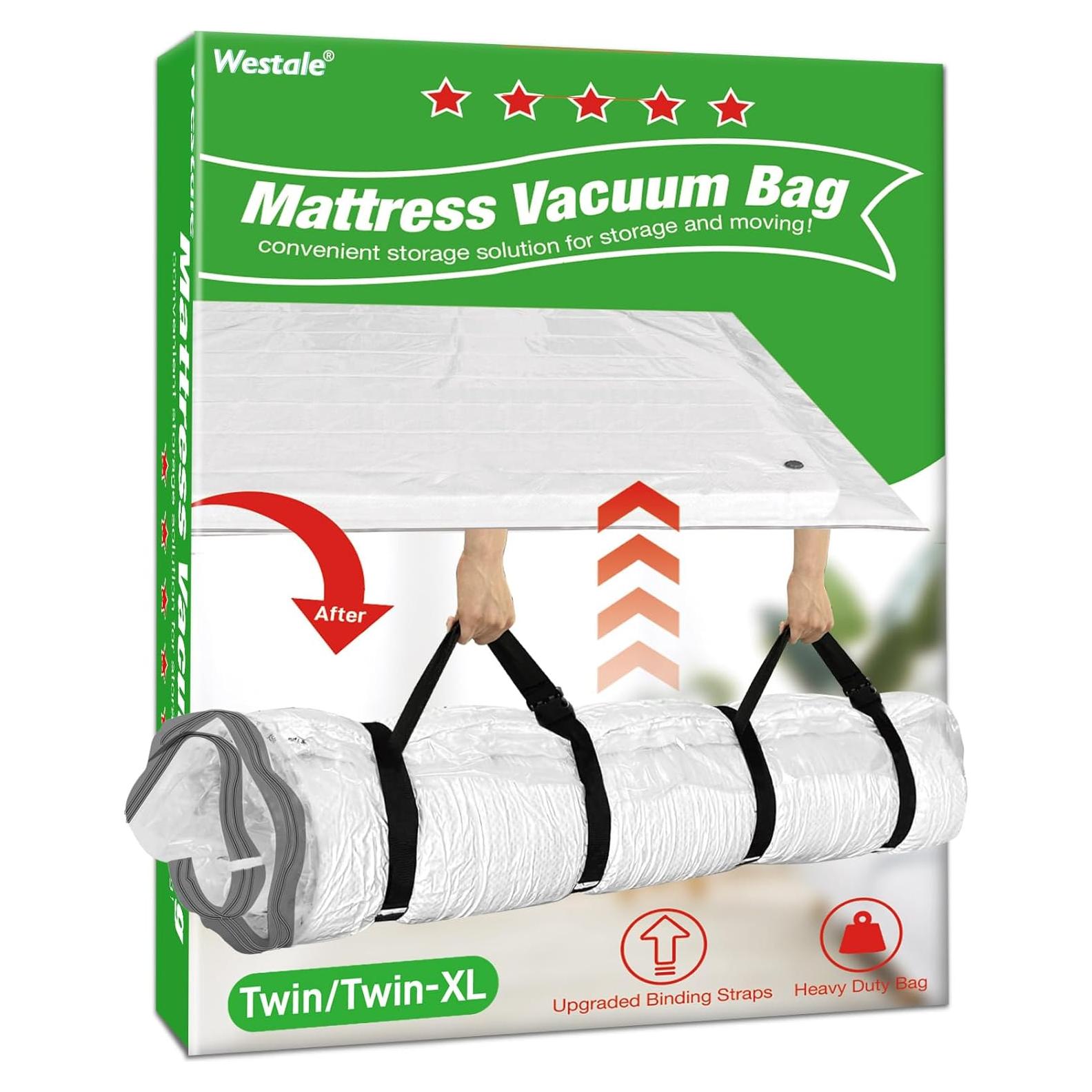 Bolsa de Vacío para Colchón Twin Westale con Doble Cierre