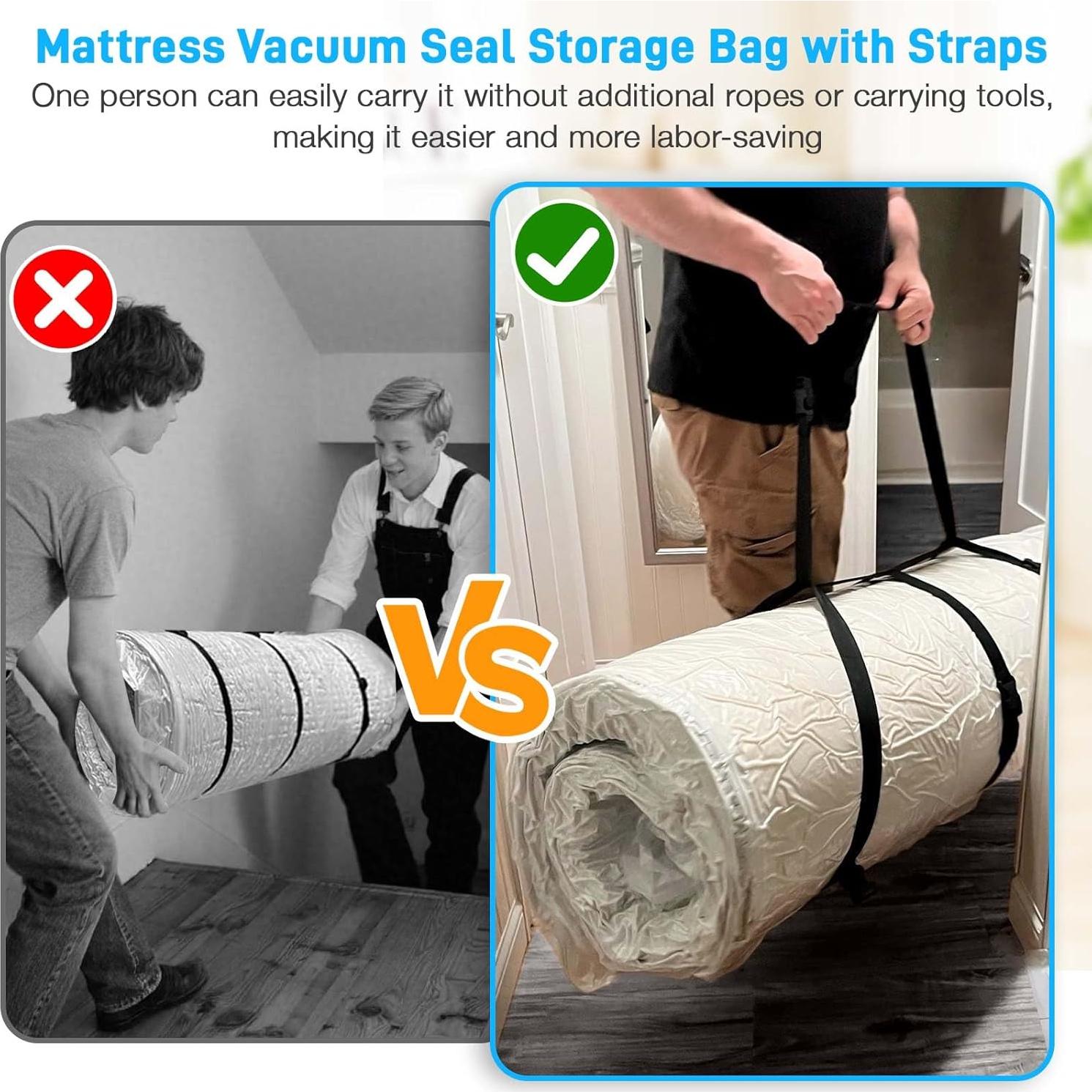 Bolsa de Vacío para Colchón Twin Westale con Doble Cierre