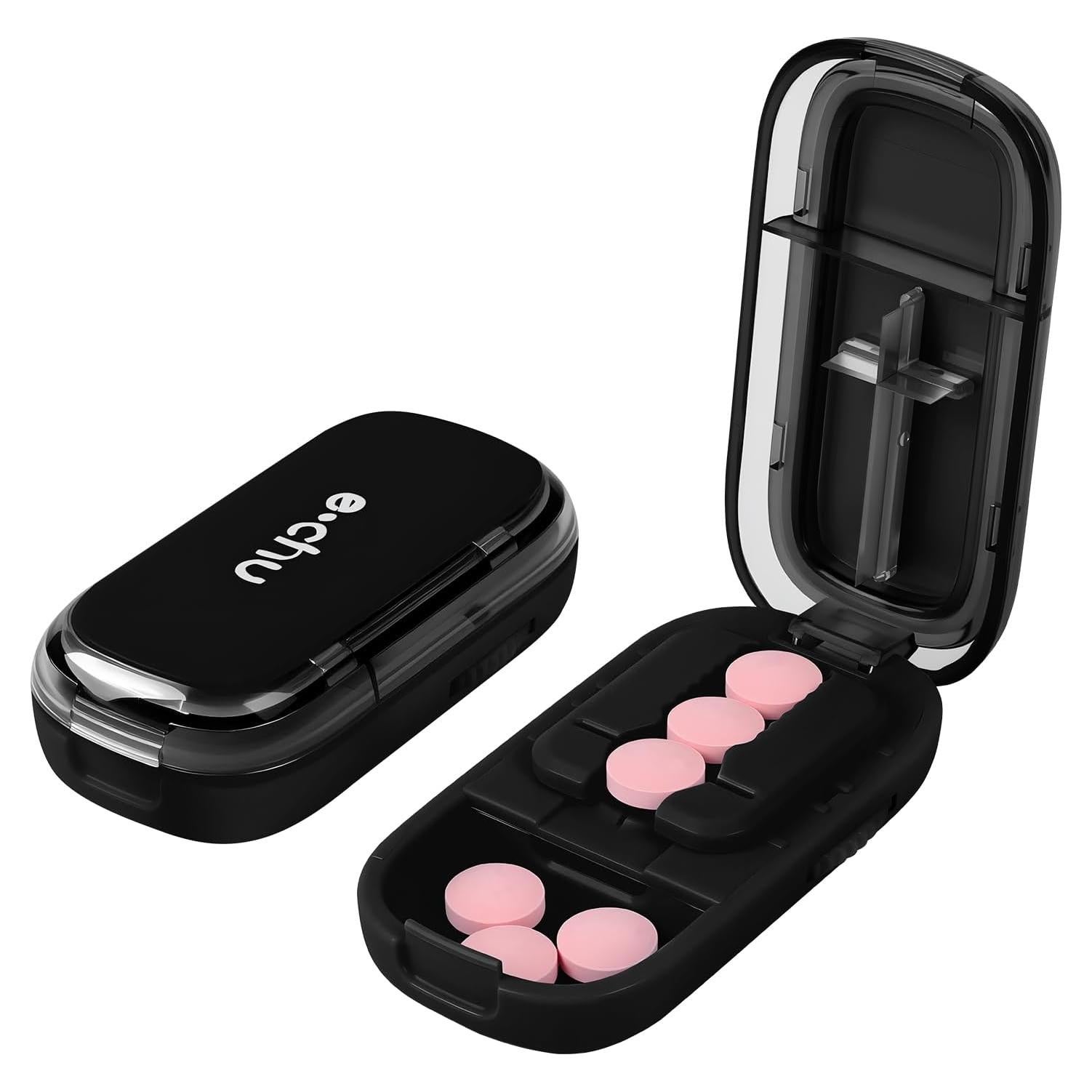 Cortador de Pastillas Dufuphae Negro, Precisión y Seguridad