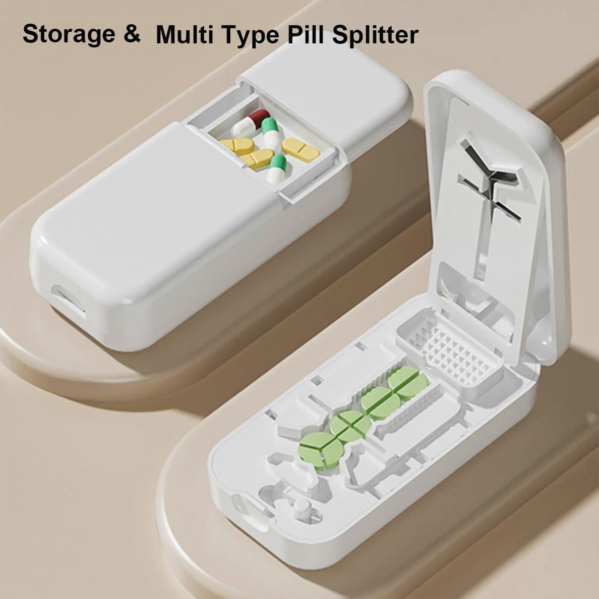 Cortador de Pastillas Yulikiker 3 en 1 con Cuchilla de Seguridad