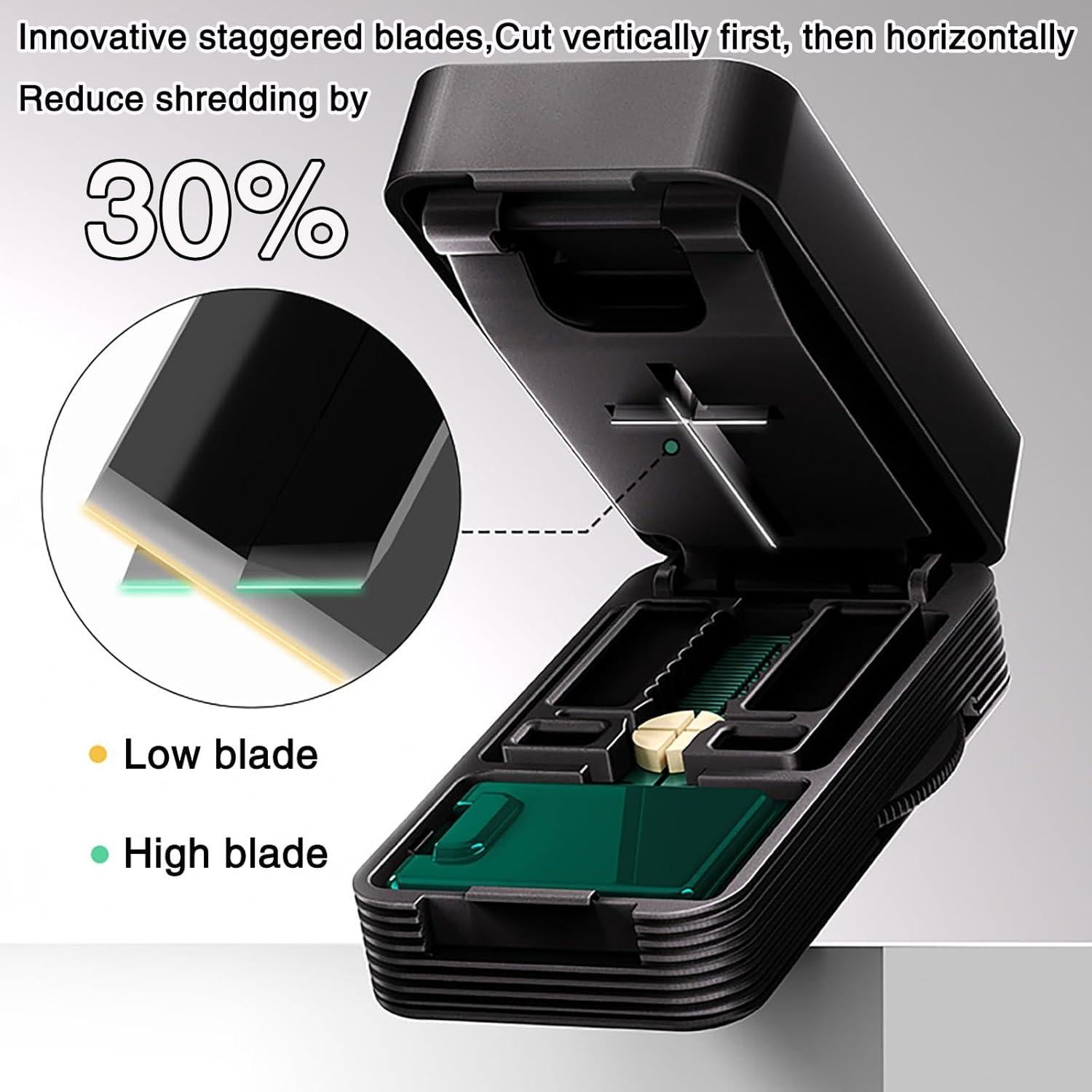 Cortador de Pastillas KELLYPOLLY Portátil Blanco Marrón