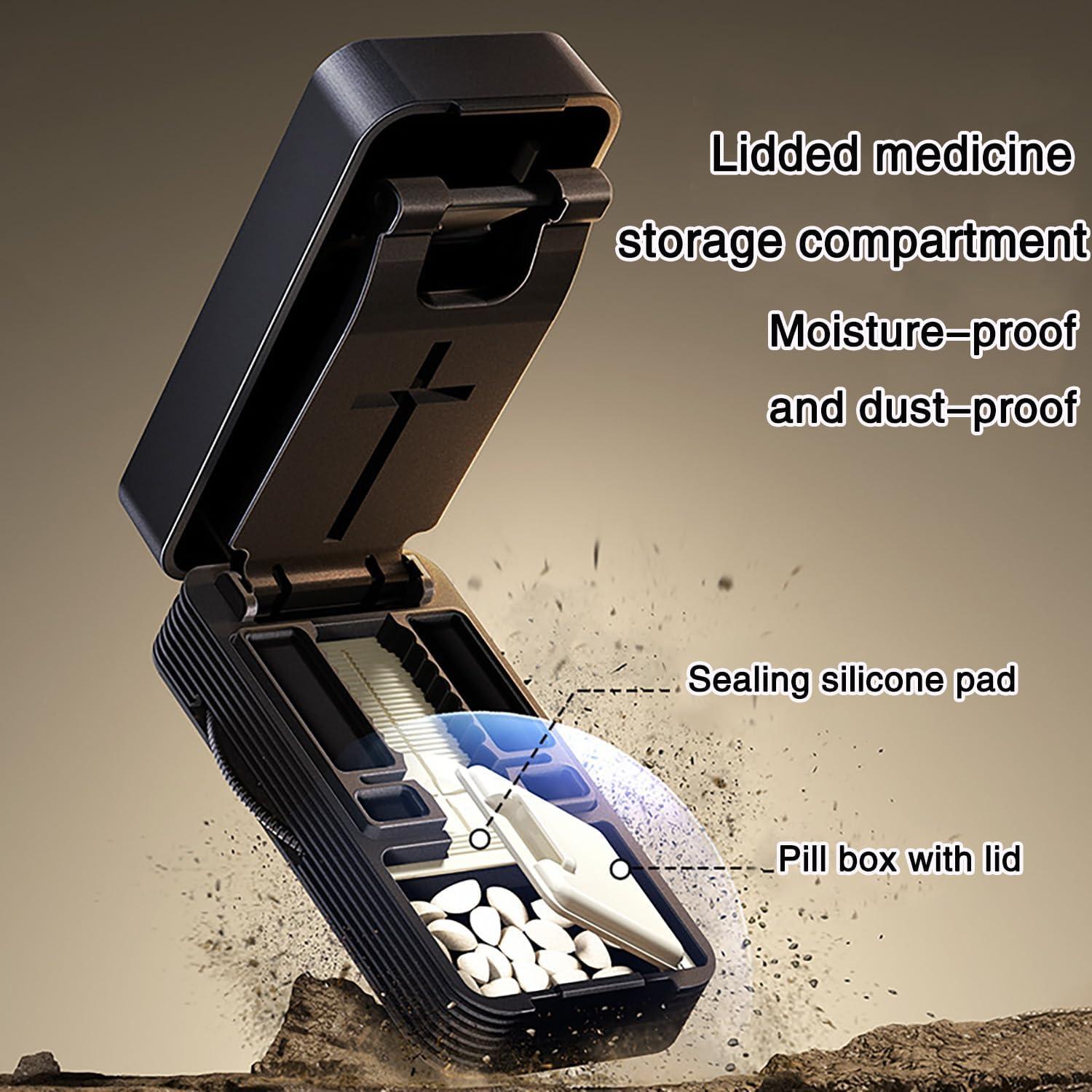 Cortador de Pastillas KELLYPOLLY Portátil Blanco Marrón