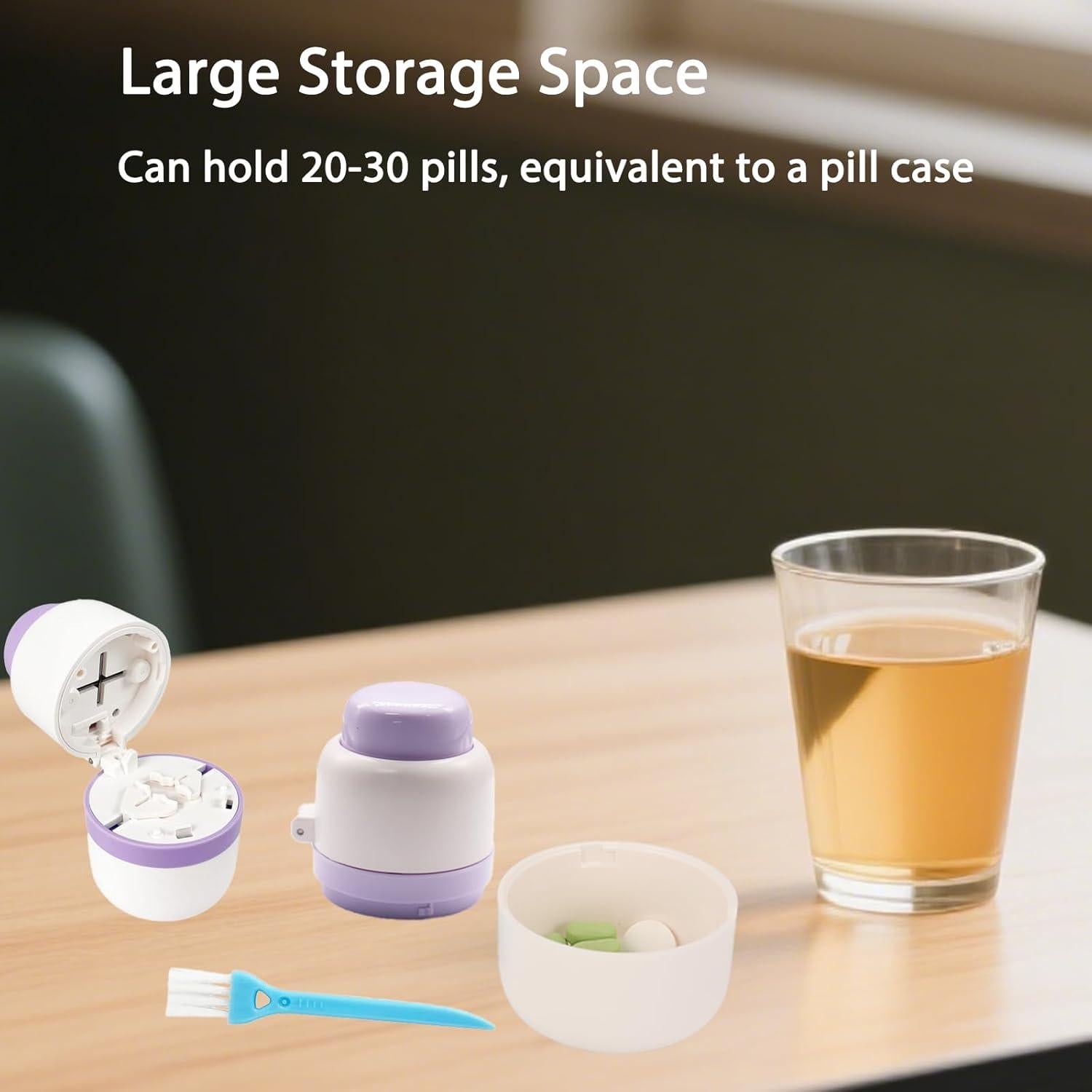 Cortador de Pastillas FU DA YI con Almacenamiento y Cuchilla de Acero