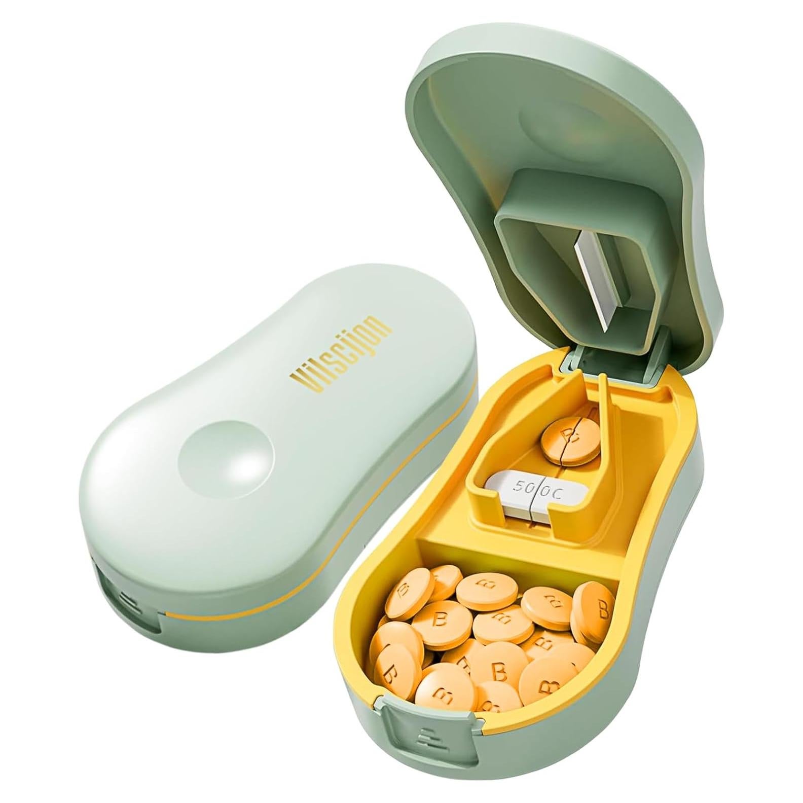 Cortador de Pastillas Profesional Hafigigi Verde 8.9x5.1cm