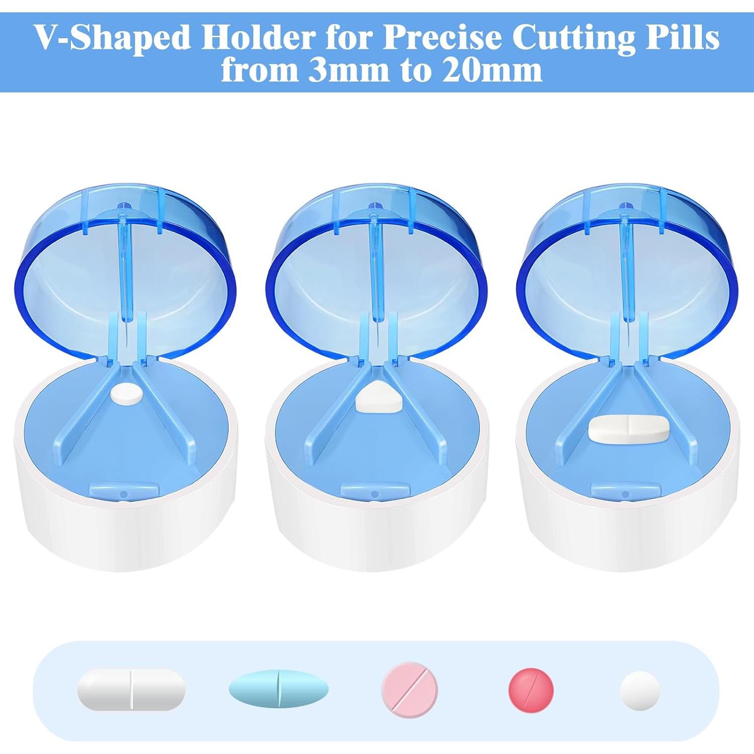 Triturador de Pastillas 3-en-1 Sukki con Almacenamiento