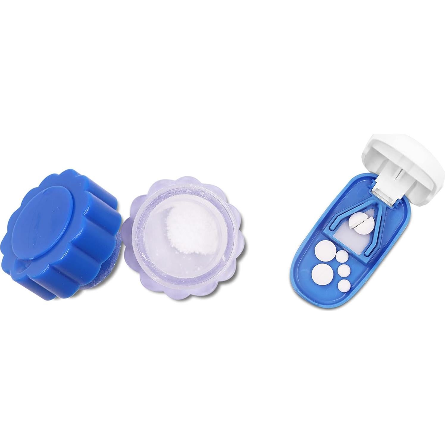 KMINA Cortador y Triturador de Pastillas Pack Único 10.8x15.8 cm