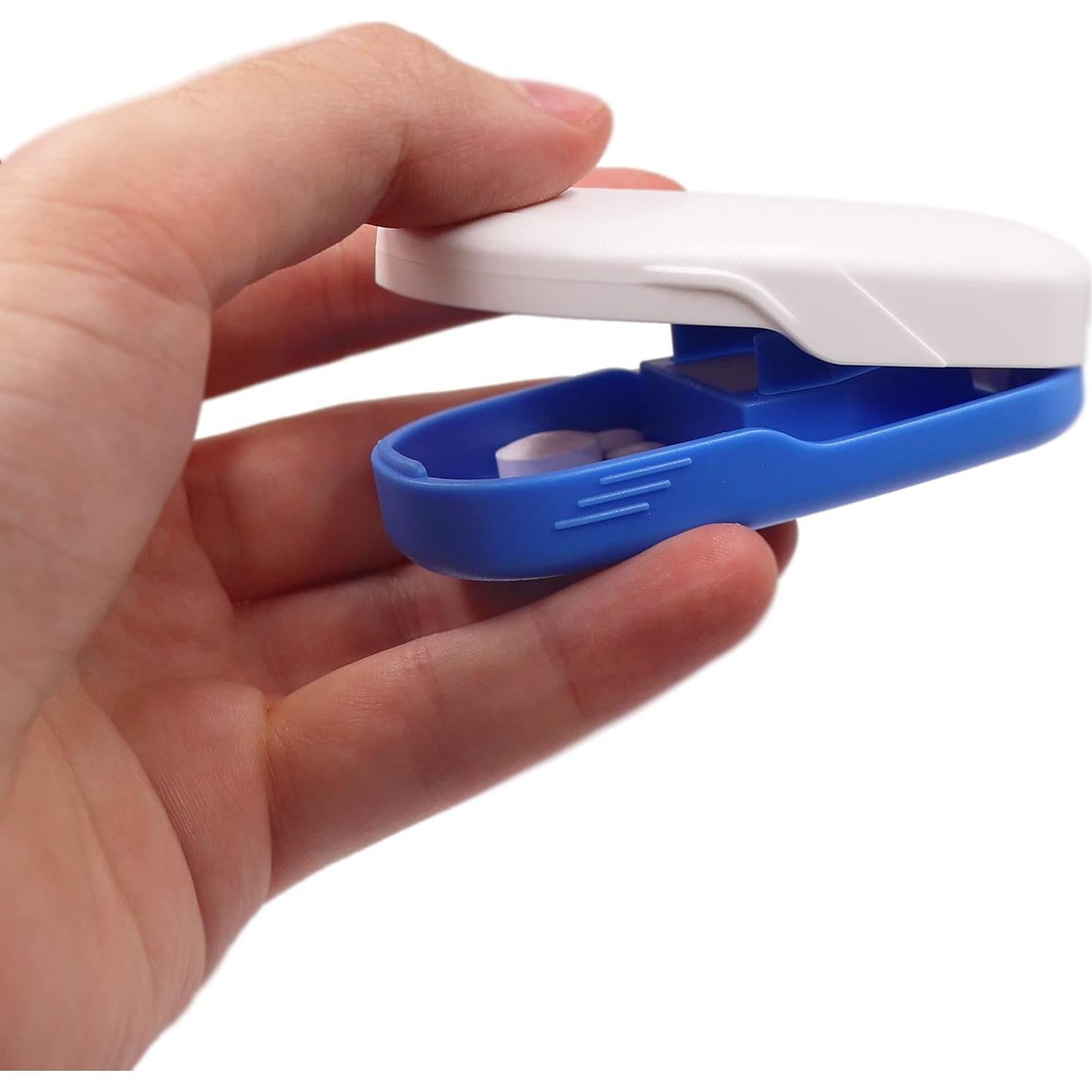 KMINA Cortador y Triturador de Pastillas Pack Único 10.8x15.8 cm