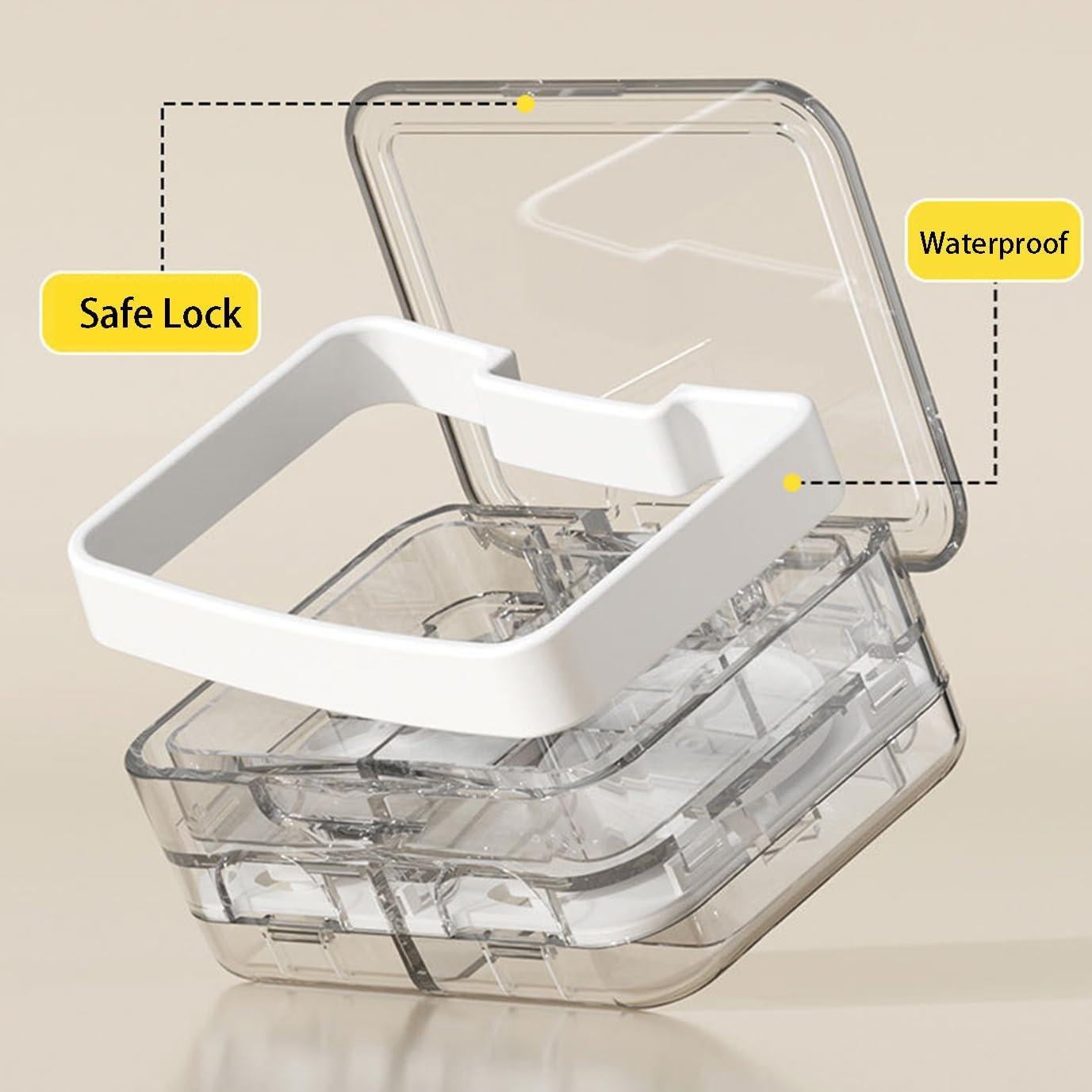 Cortador de Pastillas Yulikiker 3 en 1 con Almacenamiento