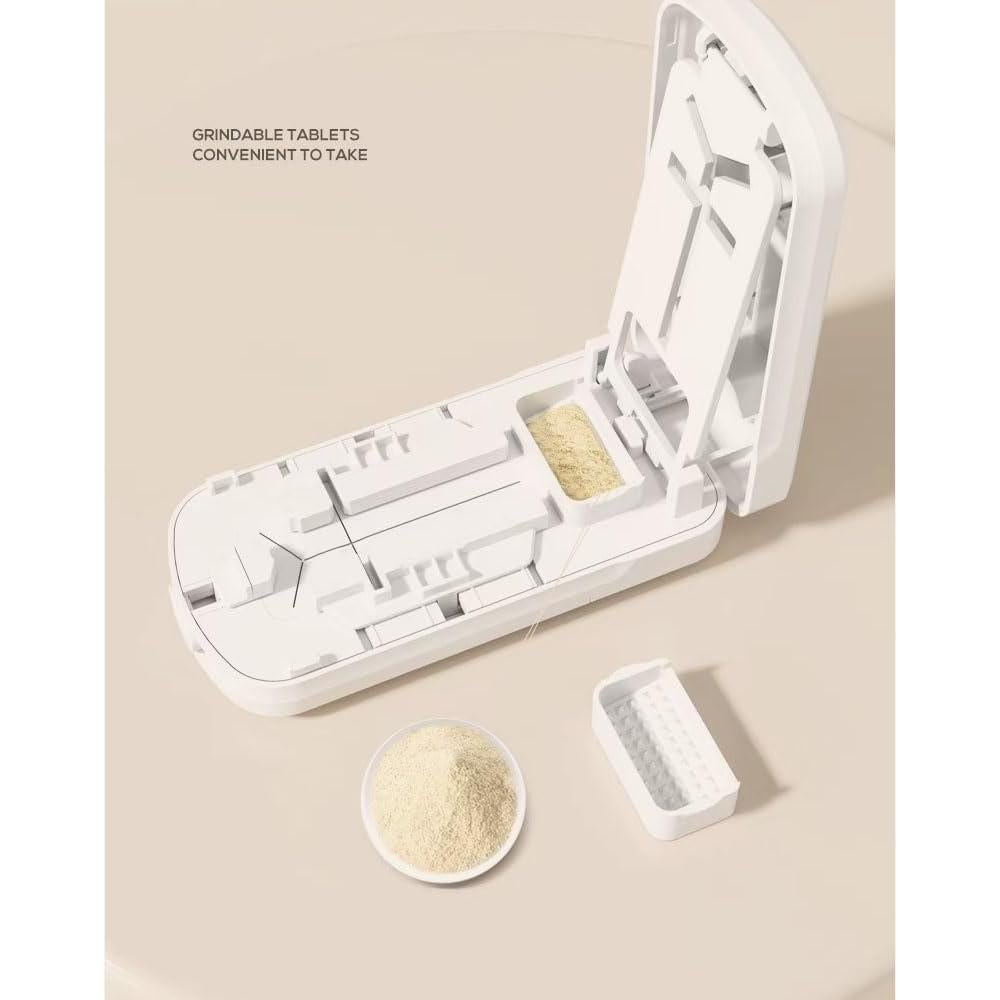 Cortador de Pastillas YJGMY con 3 Secciones de Corte Blanco