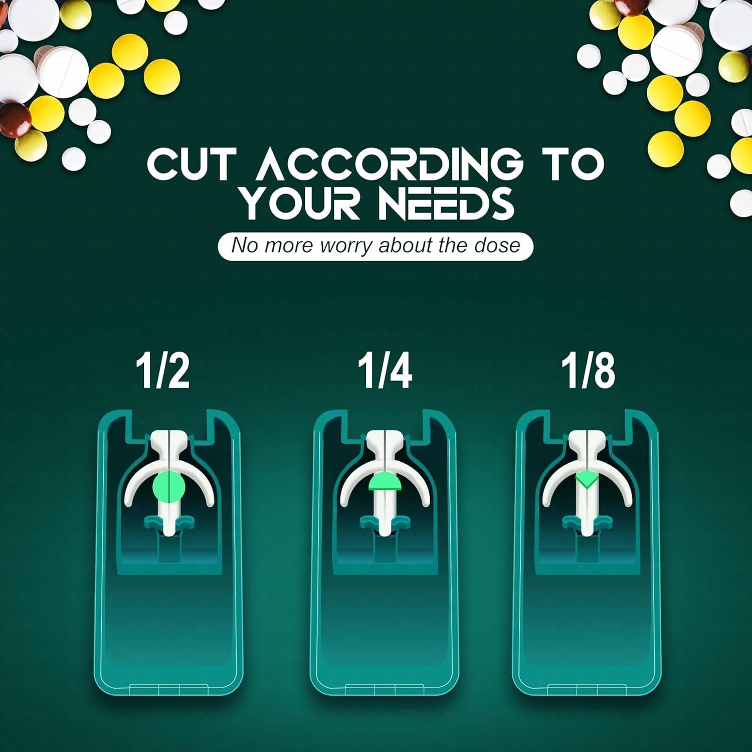 Cortador de Pastillas OTICA Healthcare TCPS1, Tamaño Viaje