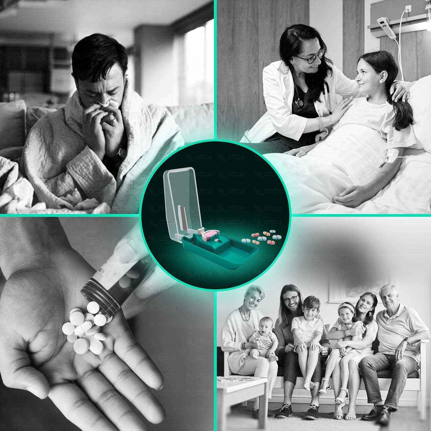 Cortador de Pastillas OTICA Healthcare TCPS1, Tamaño Viaje