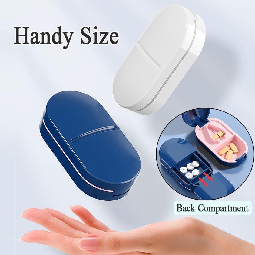 Organizador de Pastillas Diario Wopanxye 2 Compartimentos 8x4.2cm