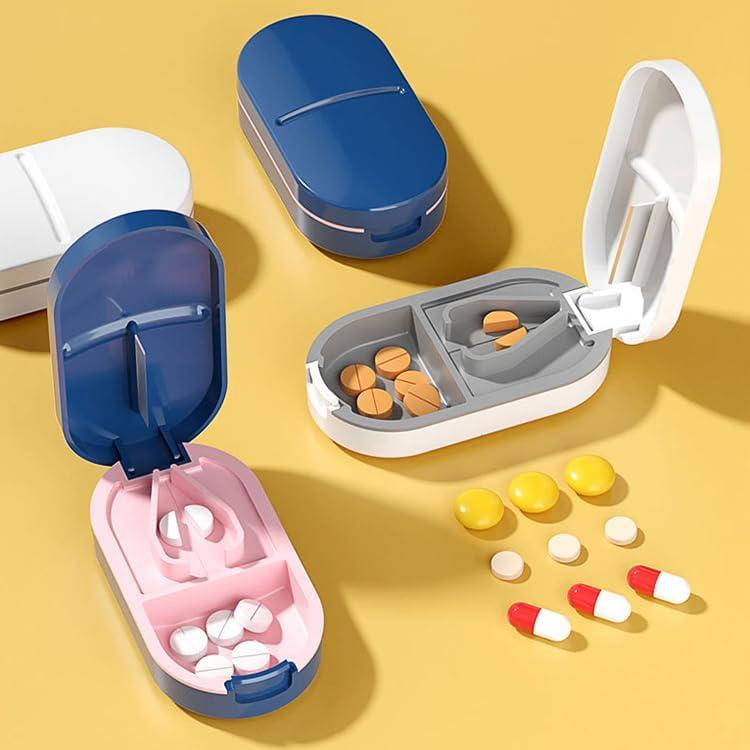 Organizador de Pastillas Diario Wopanxye 2 Compartimentos 8x4.2cm
