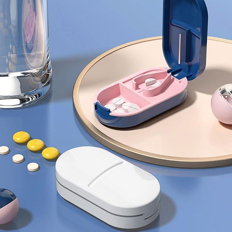 Organizador de Pastillas Diario Wopanxye 2 Compartimentos 8x4.2cm