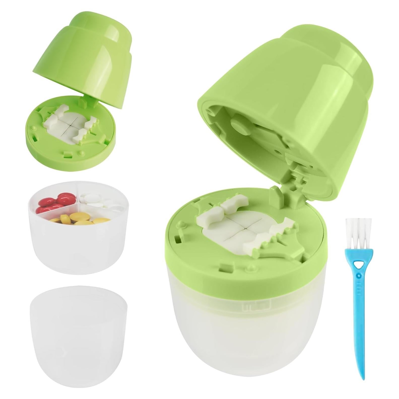 Cortador de Pastillas Multifuncional FloBee Verde 10.8x6 cm