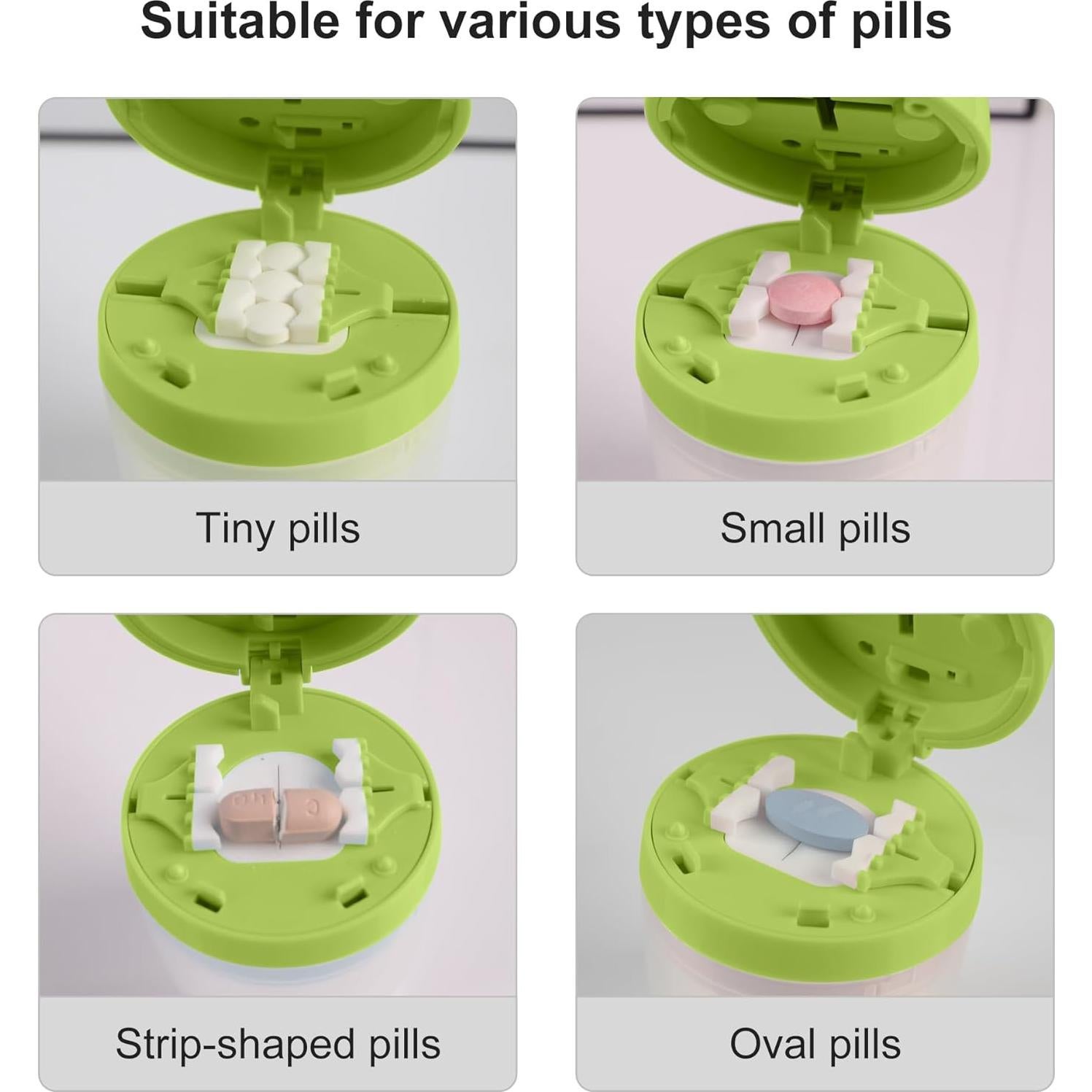 Cortador de Pastillas Multifuncional FloBee Verde 10.8x6 cm