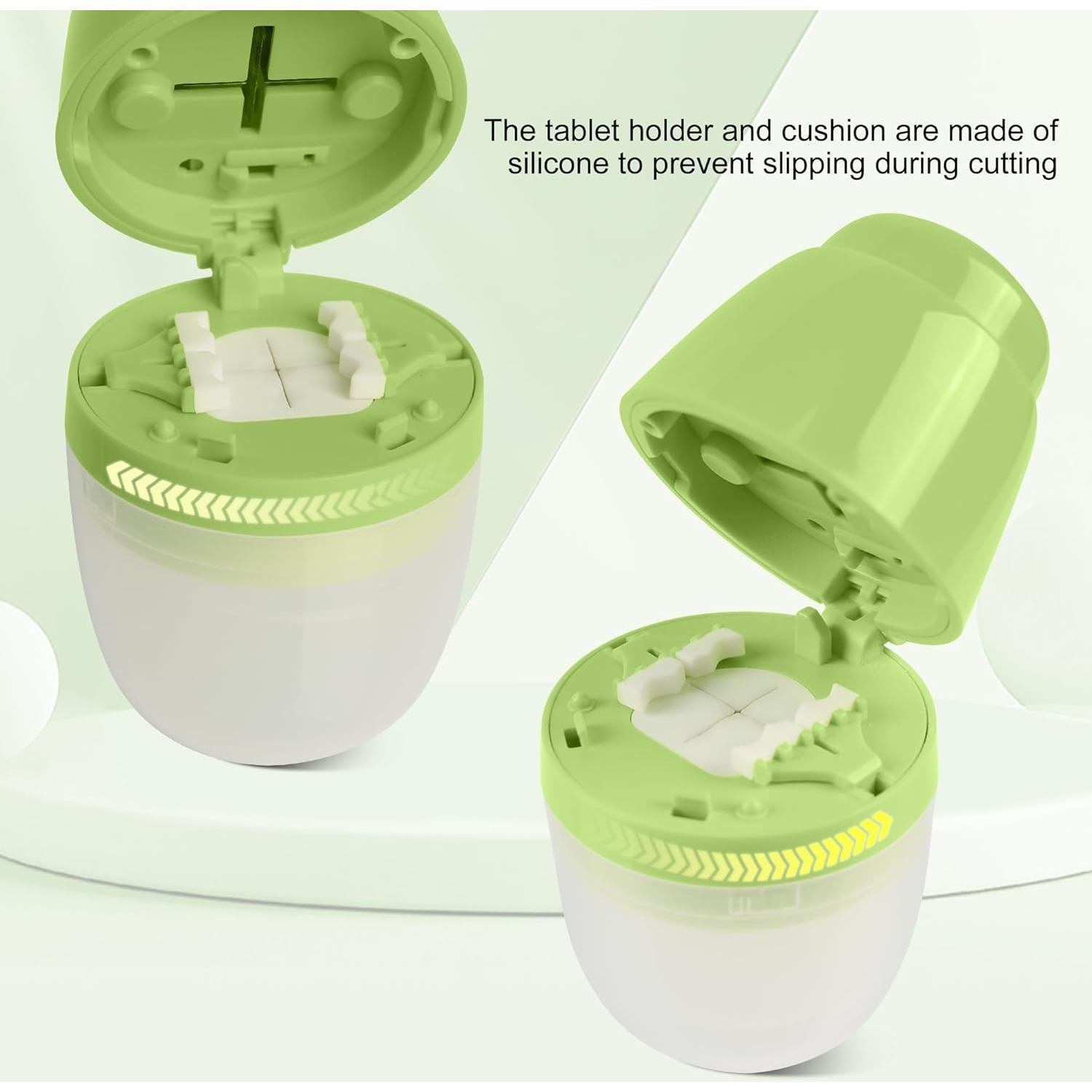 Cortador de Pastillas Multifuncional FloBee Verde 10.8x6 cm