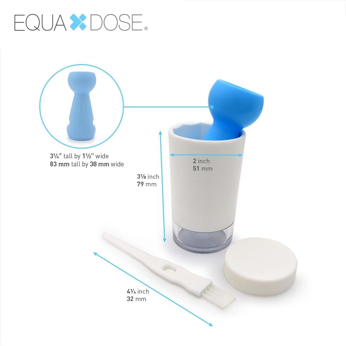 Triturador de Pastillas Equadose Pug - Polvo Fino para Medicamentos