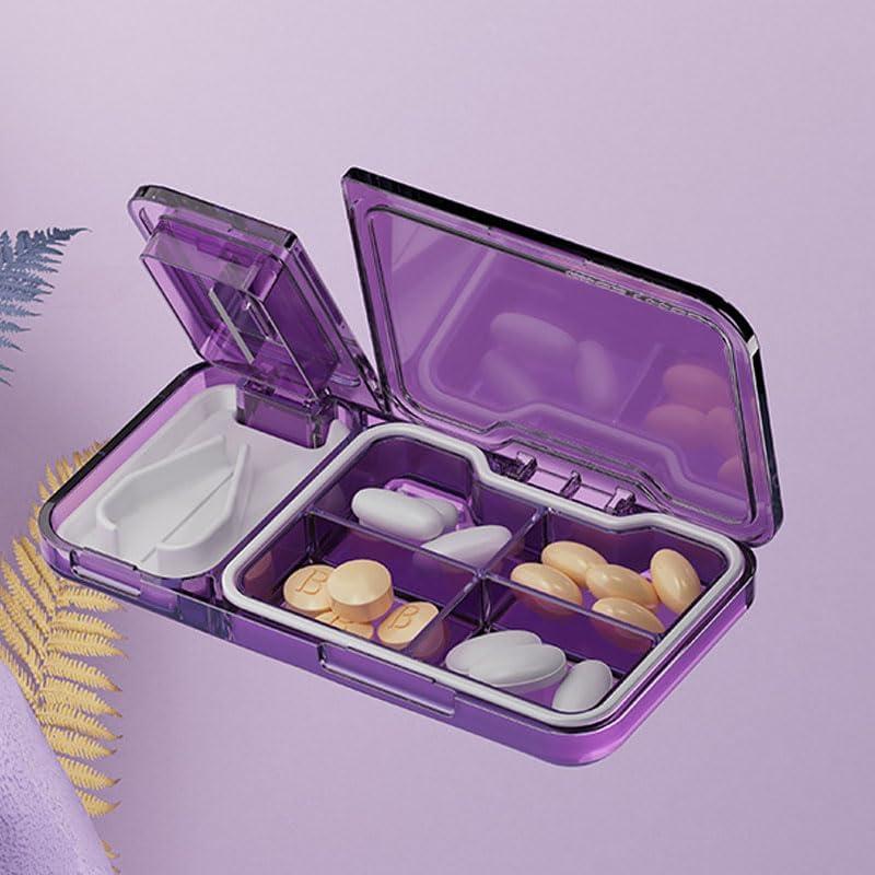 Cortador de Pastillas Portátil DUARIHA con Almacenamiento Gris