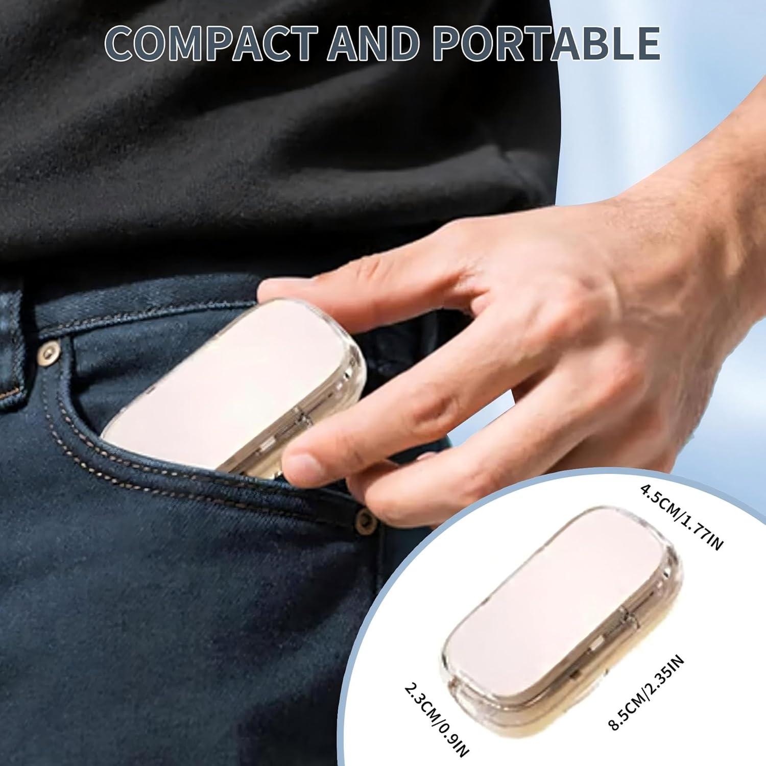 Cortador de Pastillas Echu Portátil con Cuchilla de Acero Inoxidable