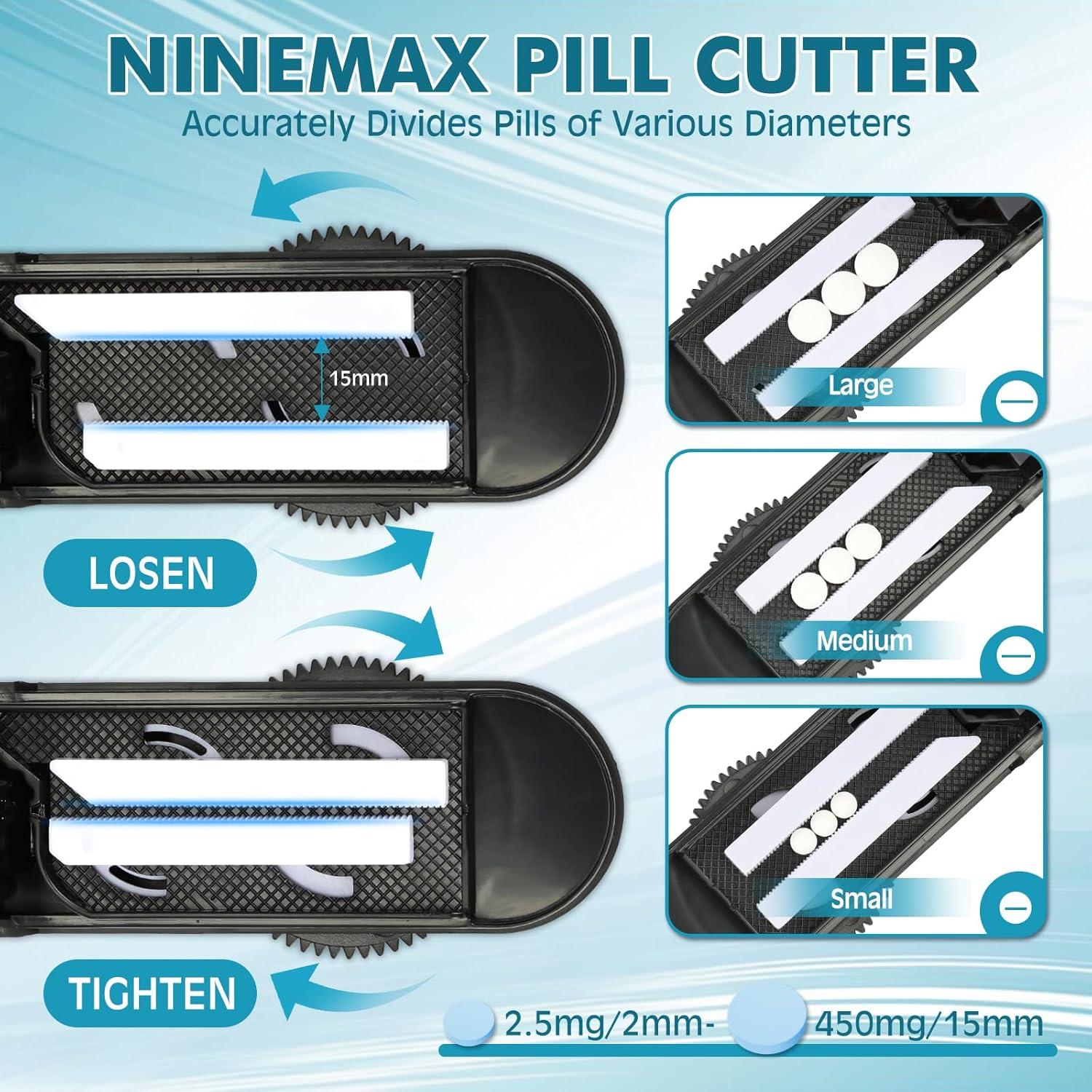 Cortador de Pastillas NINEMAX Profesional con Almacenamiento