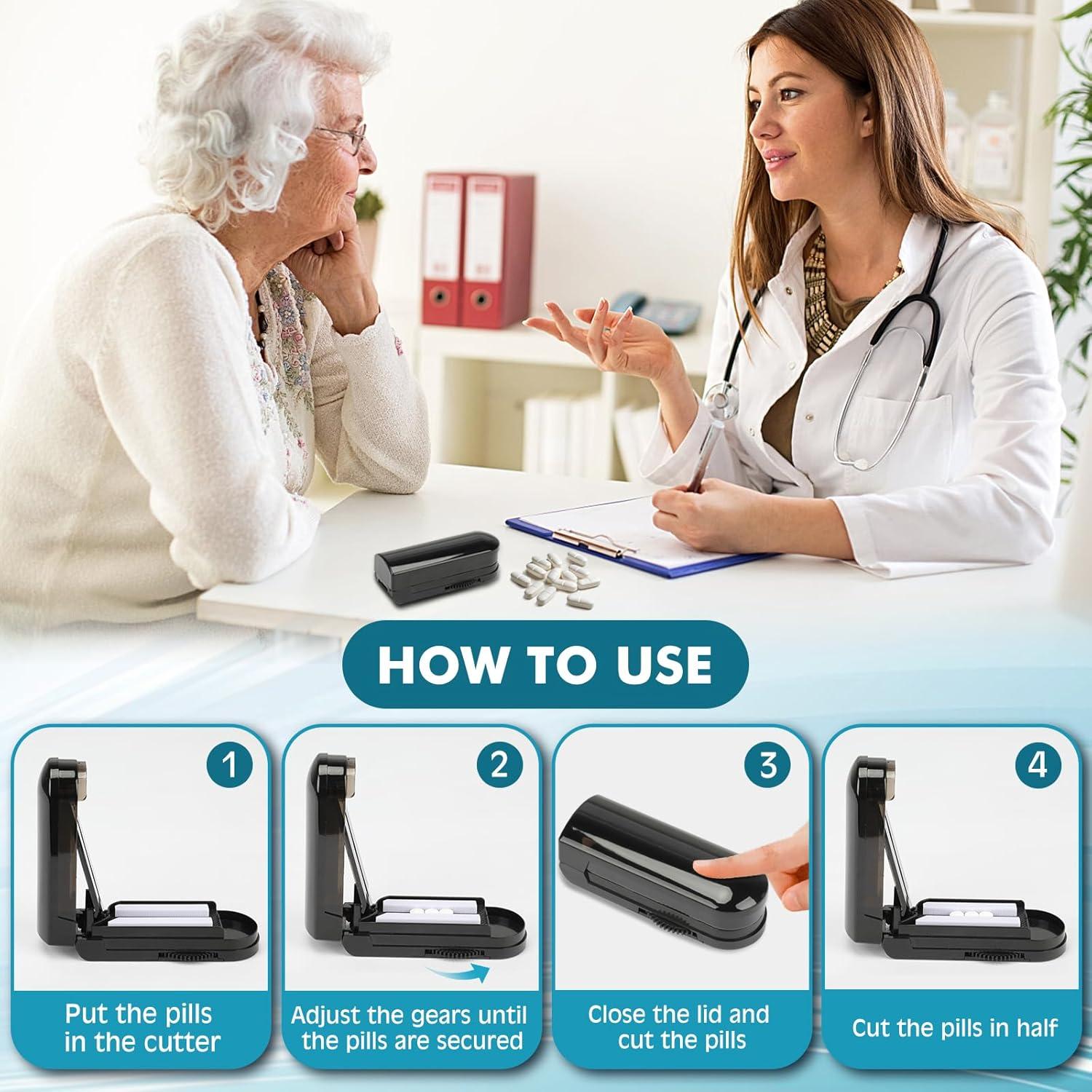 Cortador de Pastillas NINEMAX Profesional con Almacenamiento