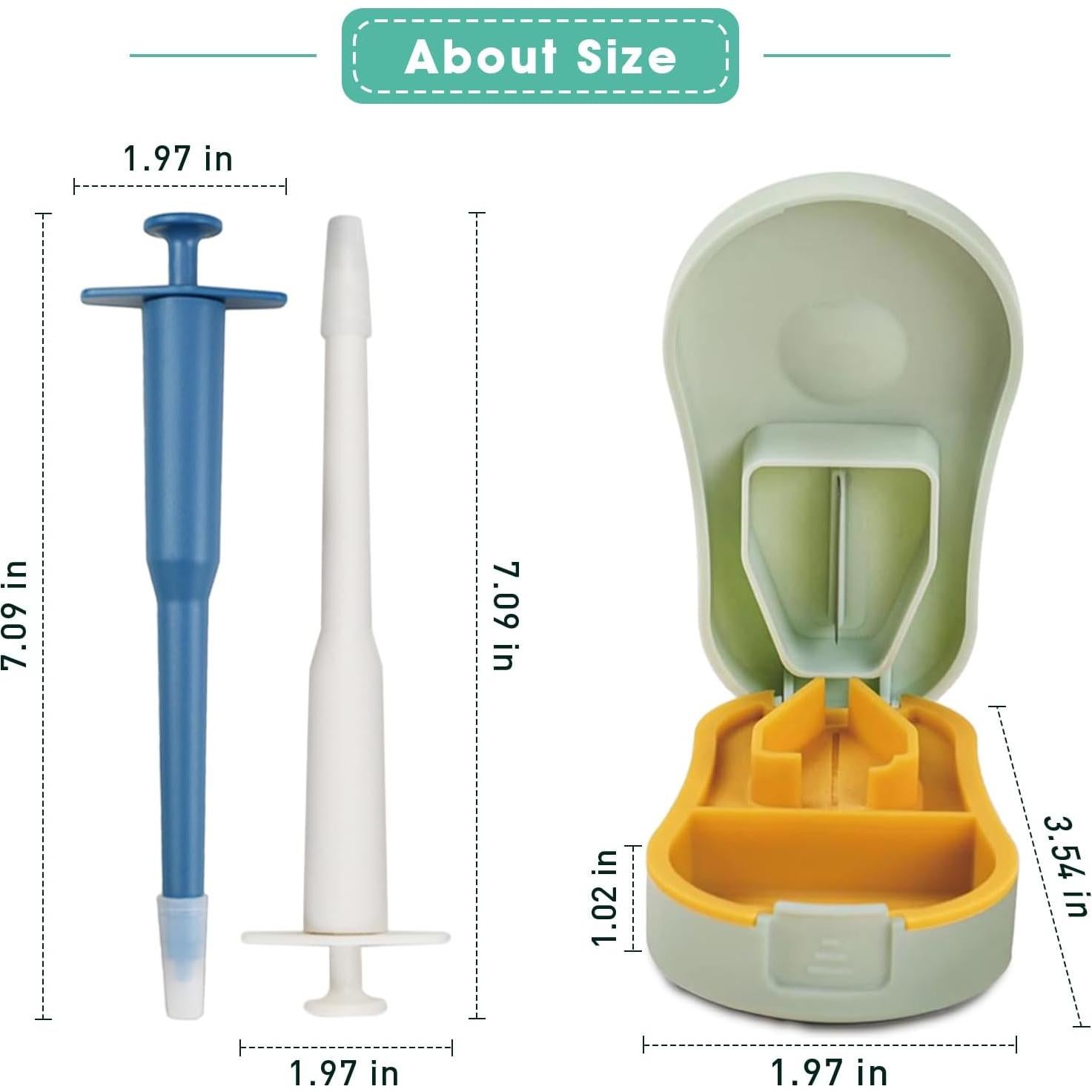 Kit de Herramientas ETIAL para Medicación de Mascotas 2 Piezas