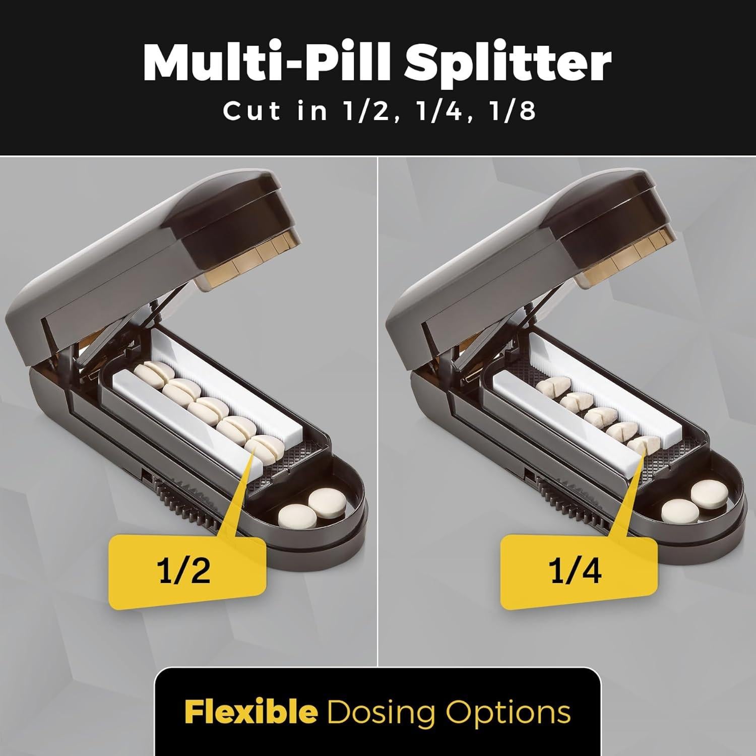 Cortador de Pastillas MEDca - Multiuso, Acero Inoxidable, 1.52 cm